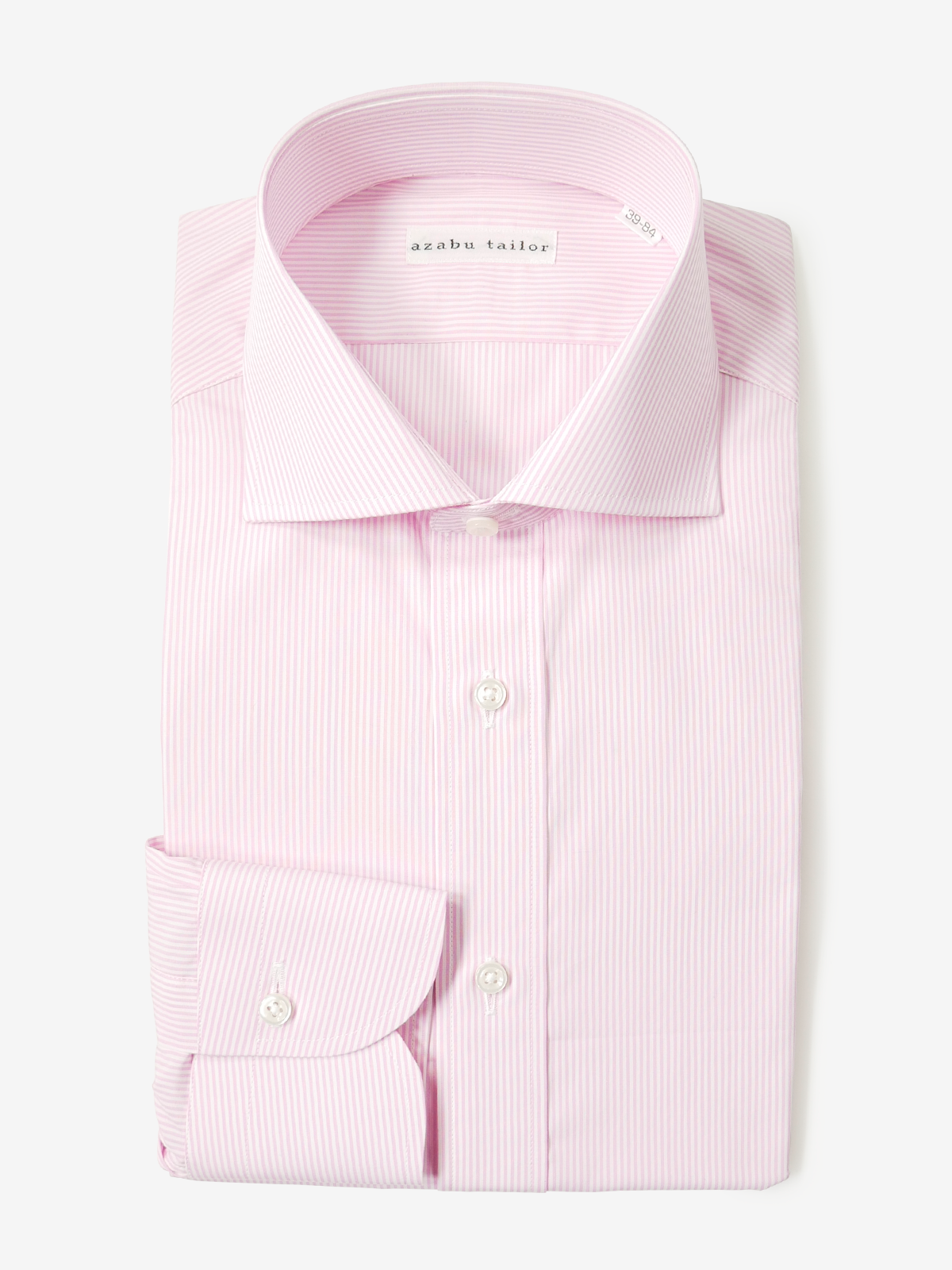 Broadcloth Striped Shirt｜ピンク