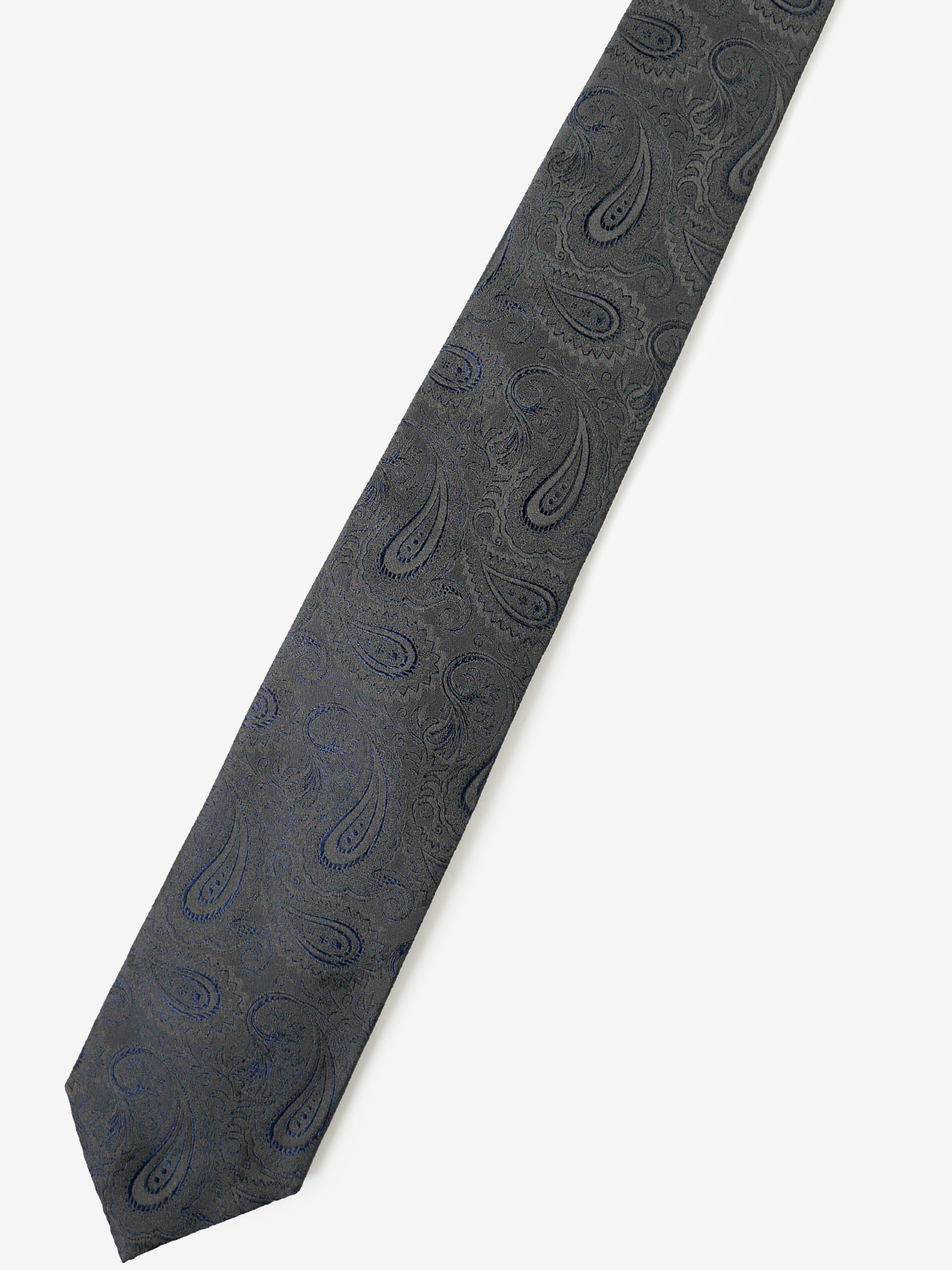 Paisley Tie｜チャコールグレー