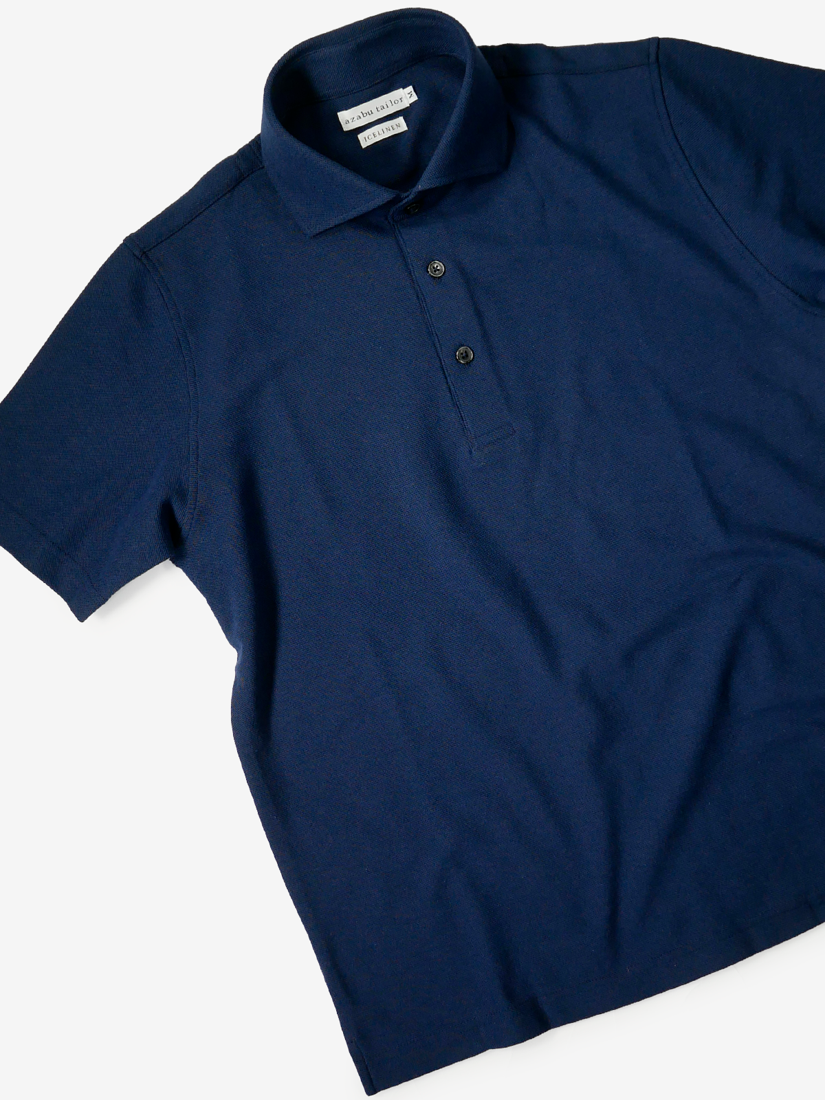 ICELINEN® Polo Shirt｜ネイビー