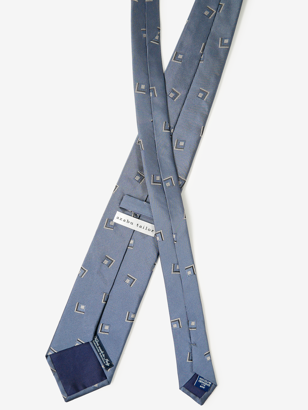 Classico Seta｜Neat Tie｜ブルー