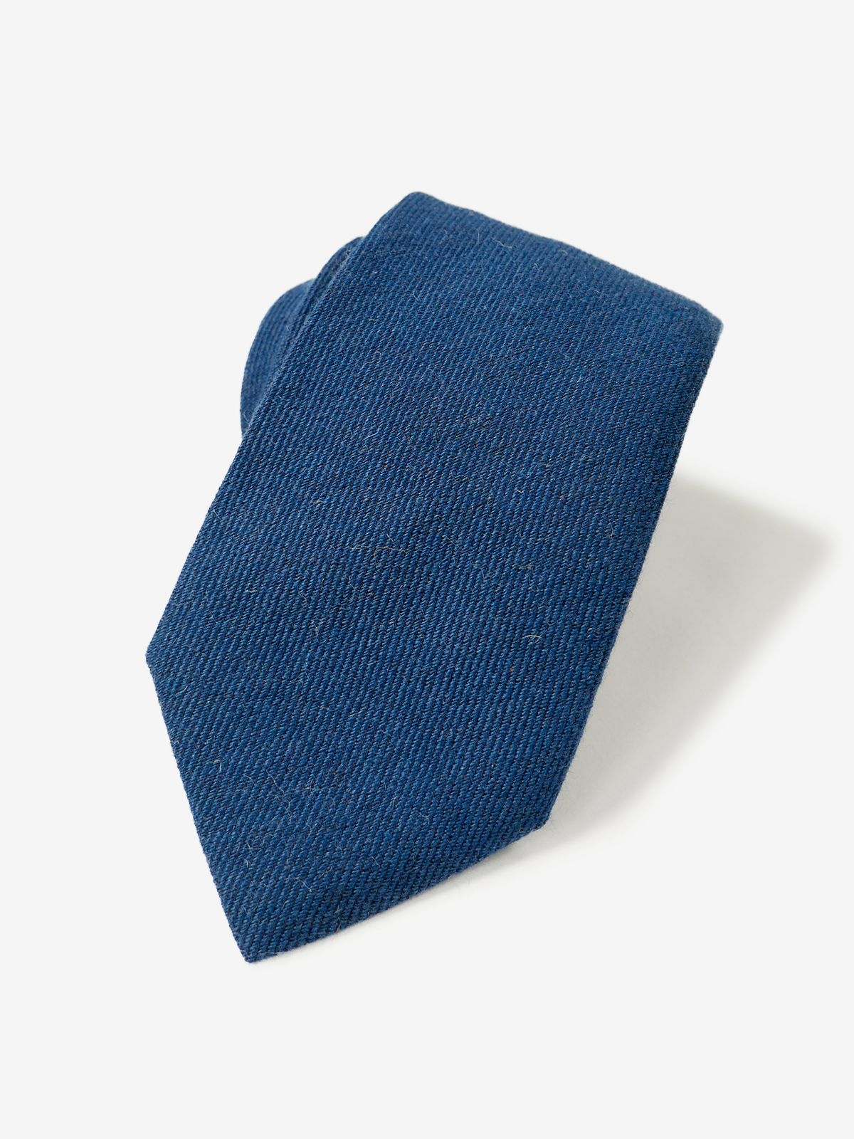 Cashmere Wool Tie｜ブルー