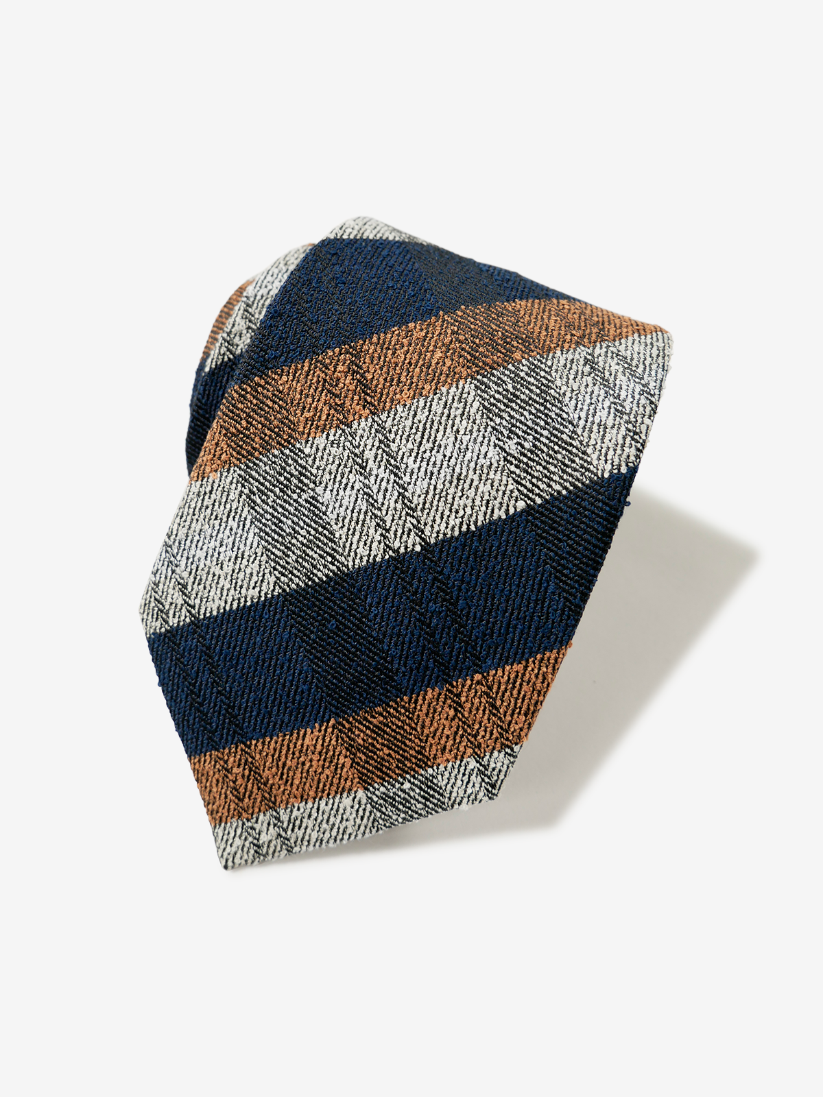 Pinto｜Checked Tie｜オレンジ