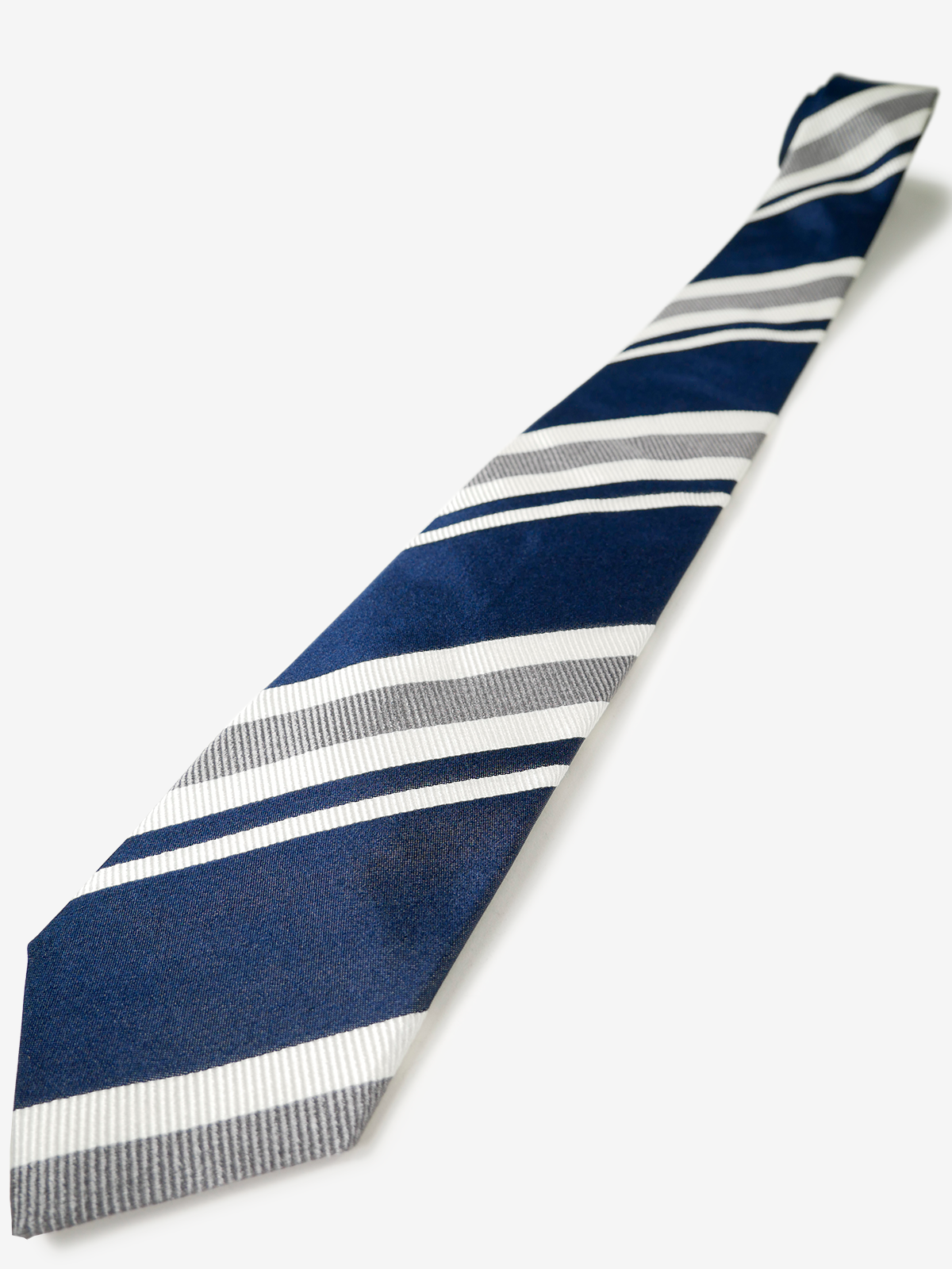 Striped Necktie｜ネイビー