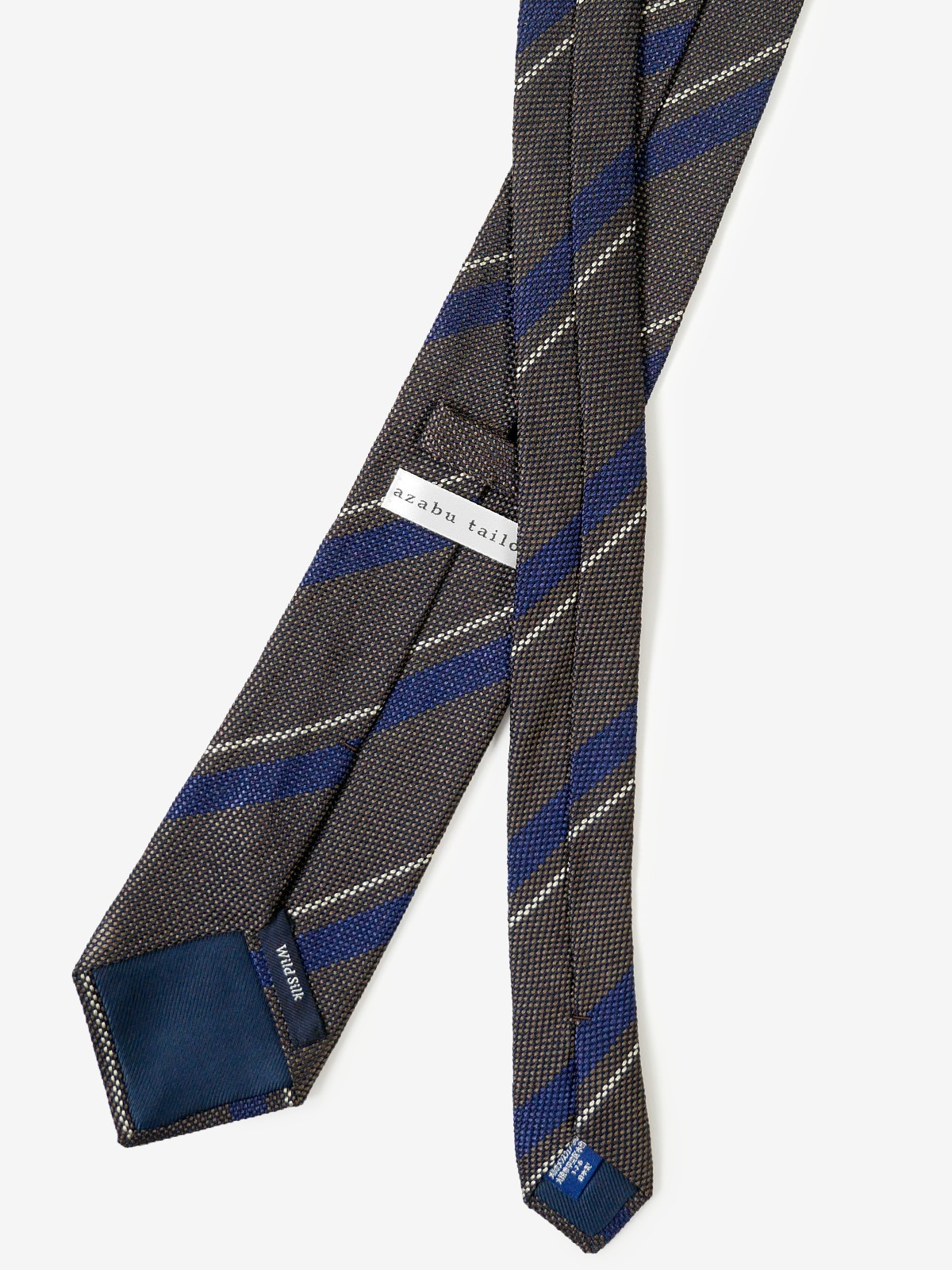 Stripe Tie｜ブラウン
