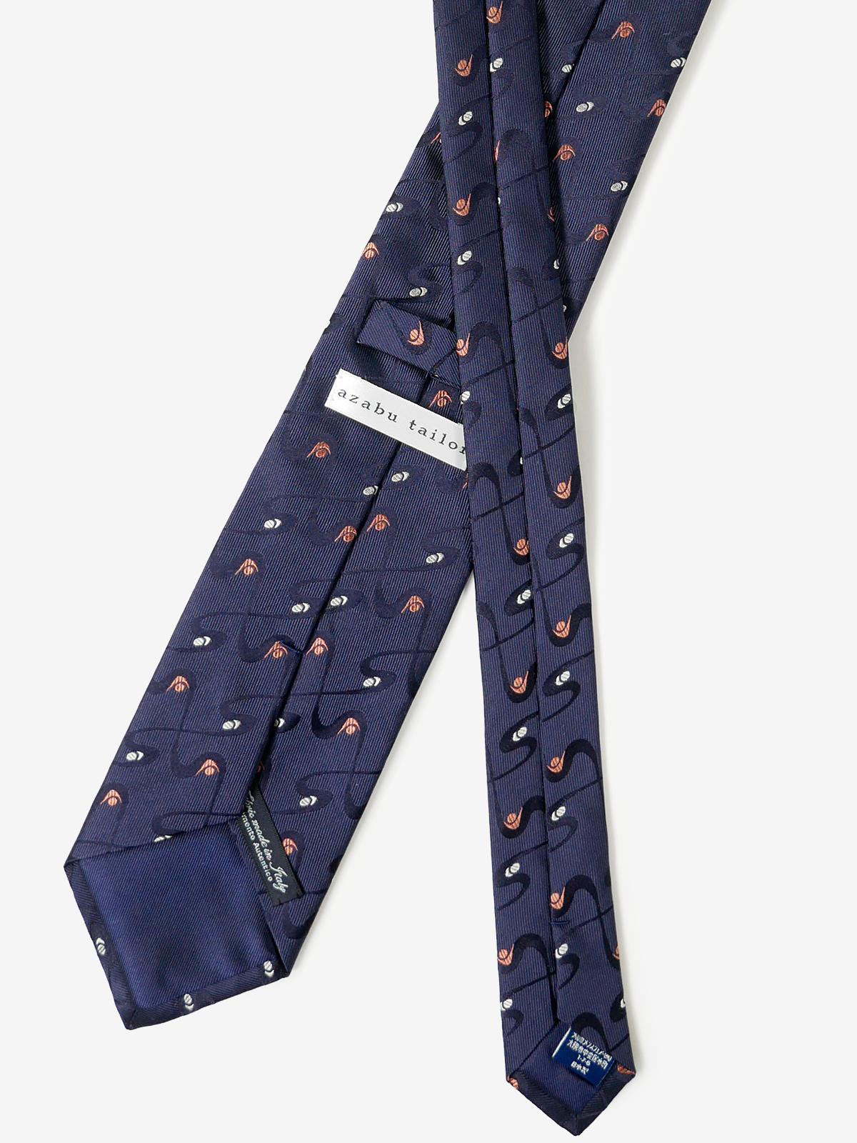 Classico Seta｜ Neat Tie｜ネイビー