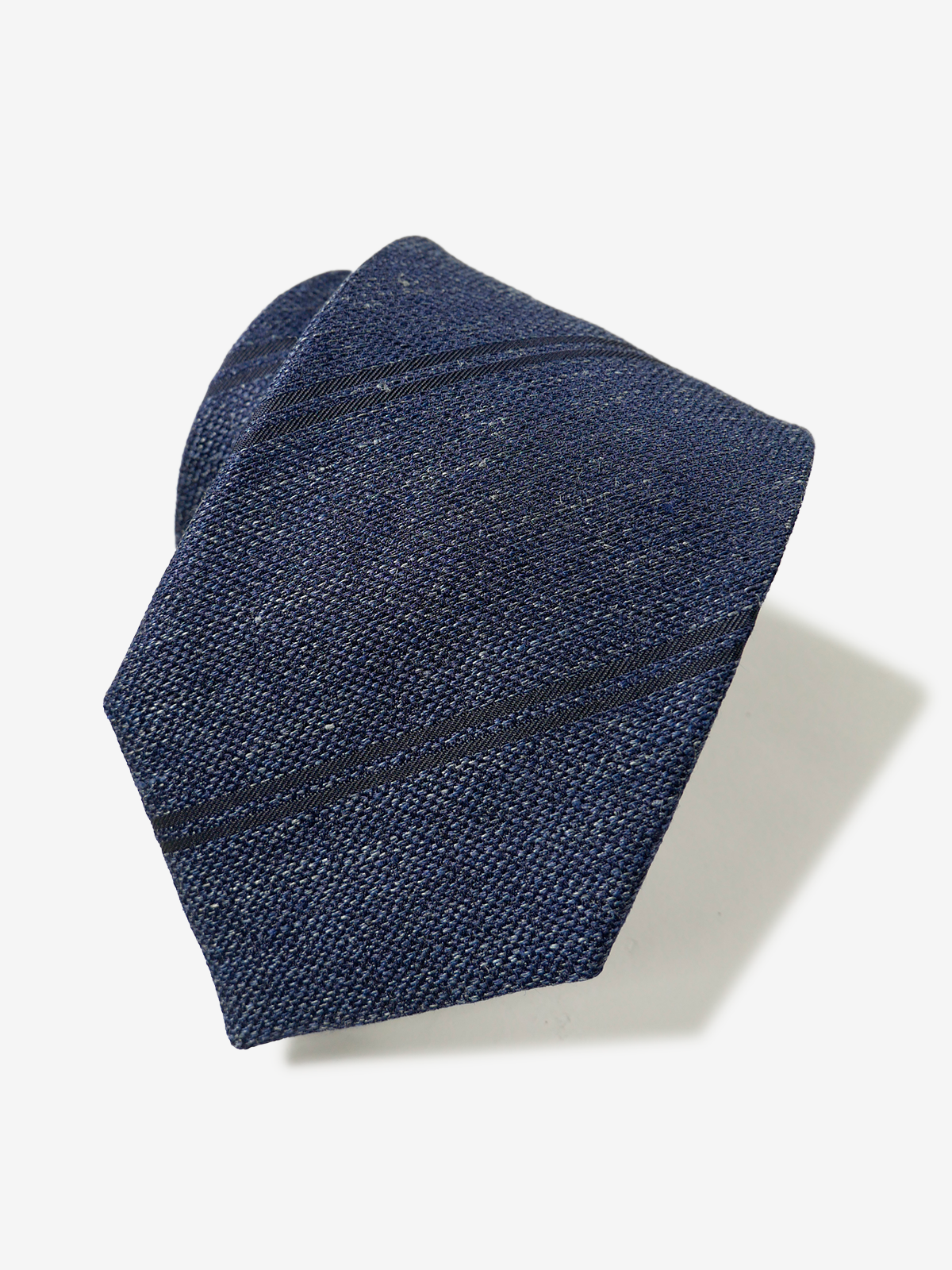 Fermo Fossati｜Stripe Tie｜ネイビー