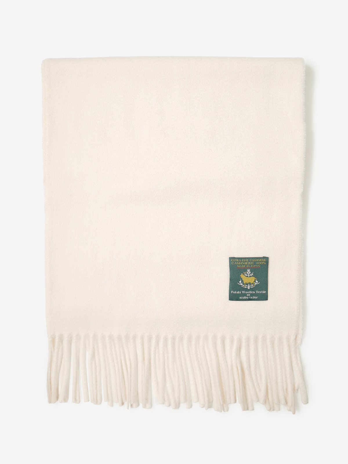 Cashmere Scarf｜ホワイト