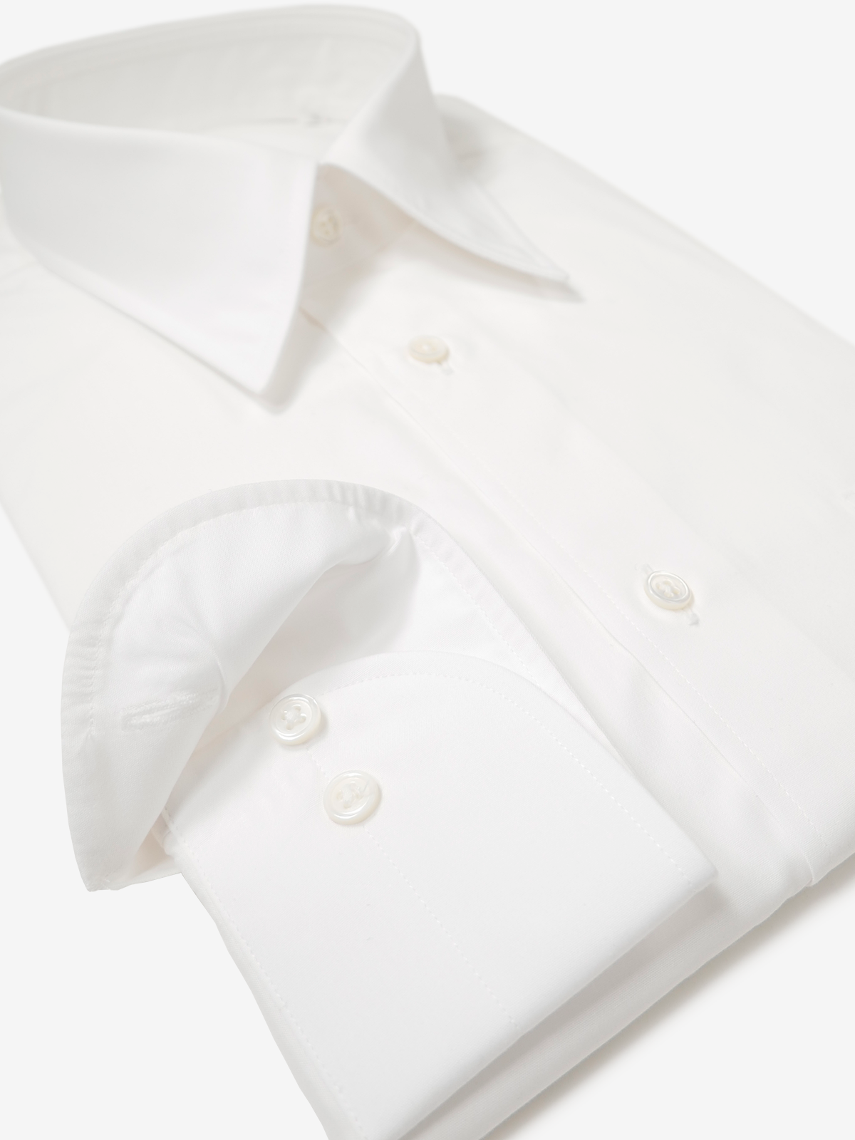 Broadcloth Slim Fit Shirt｜ホワイト