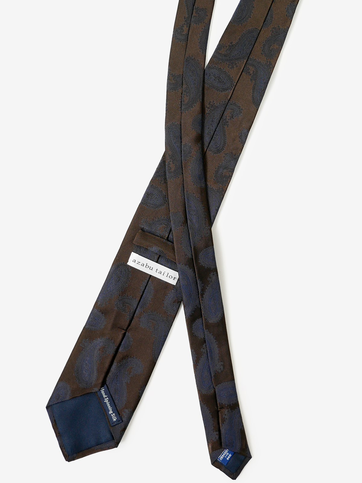 Paisley Tie｜ブラウン
