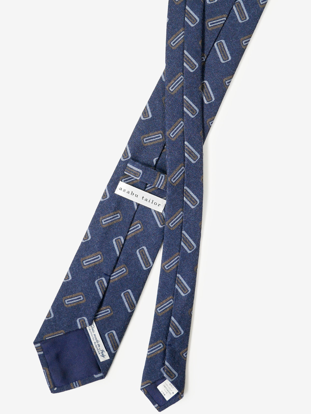 MIAN ｜Wool Tie｜ネイビー