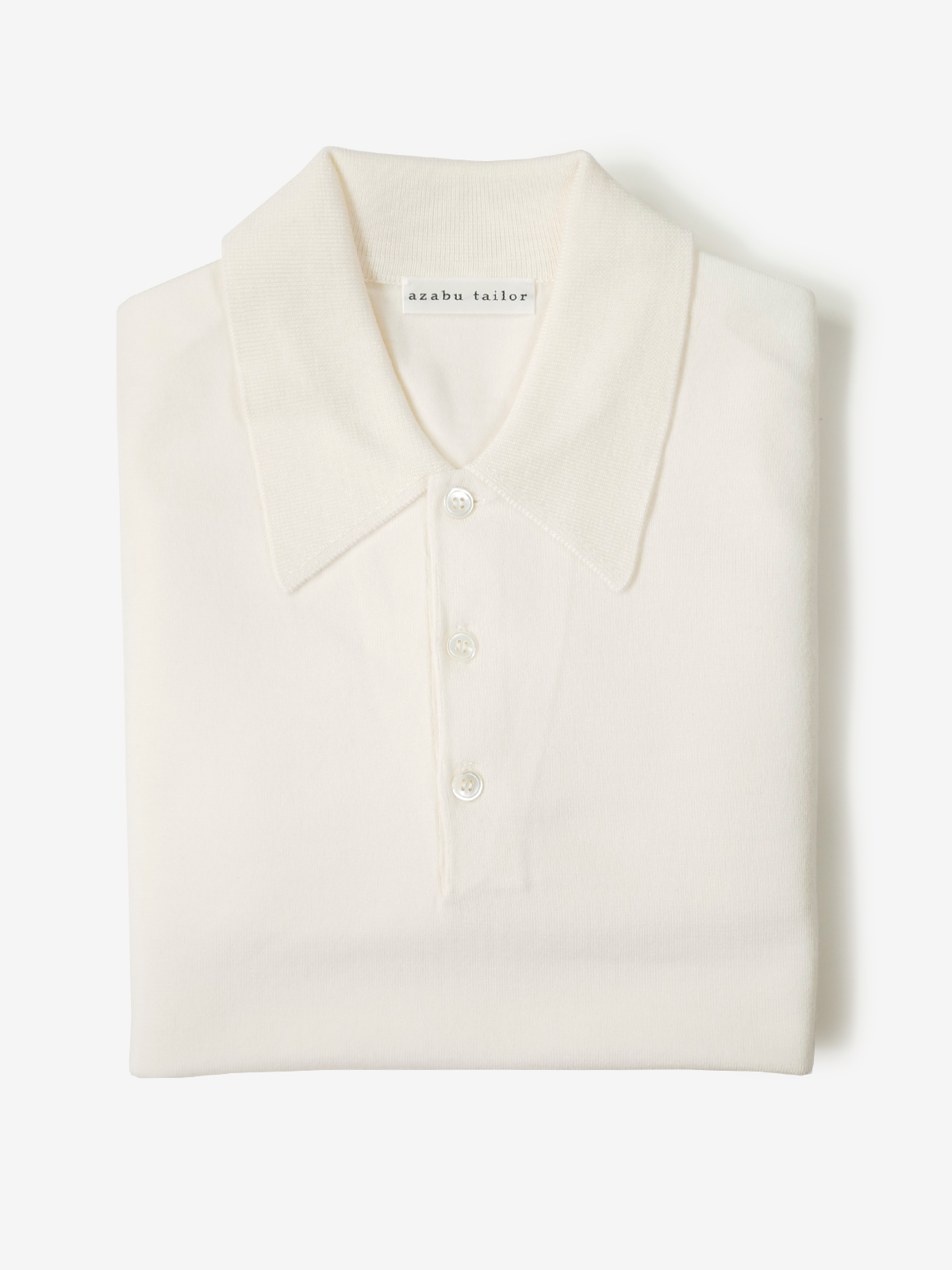 Polo Sweater｜ホワイト