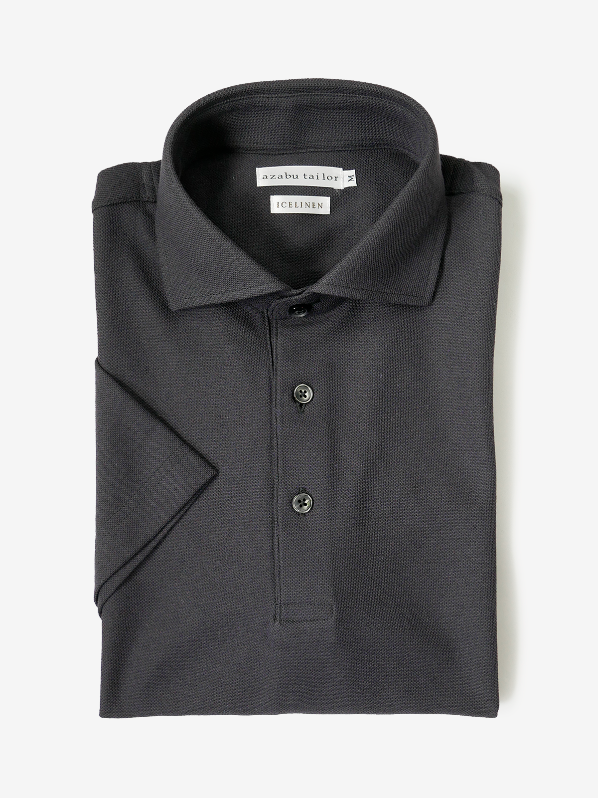 ICELINEN® Polo Shirt｜チャコールグレー