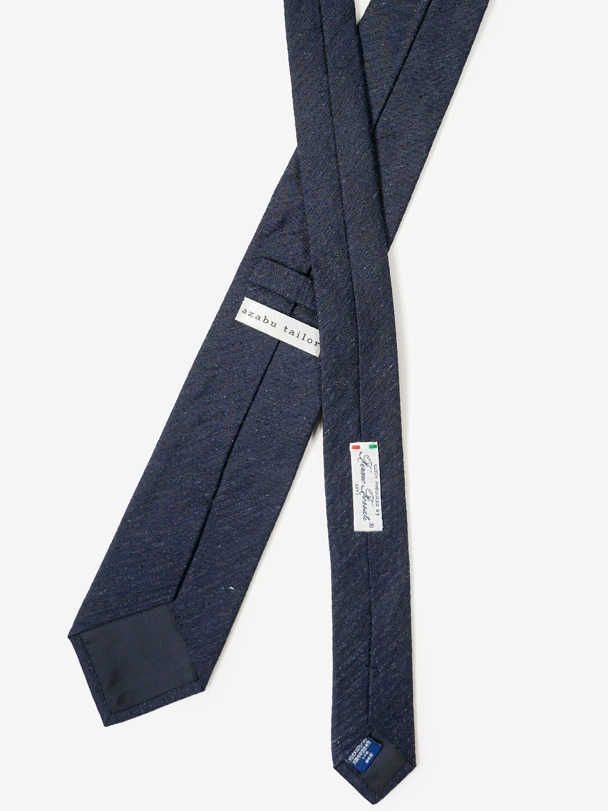 Fermo Fossati｜Stripe Tie｜ネイビー
