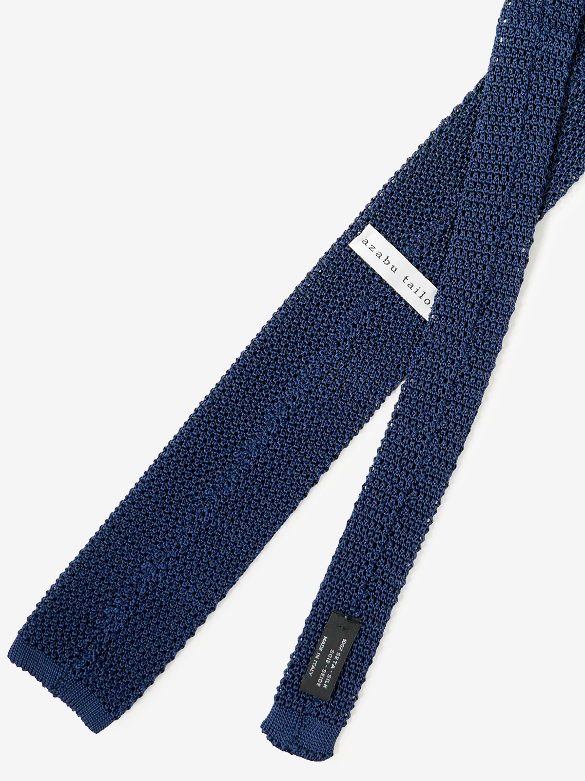 Knitted Tie｜ネイビー