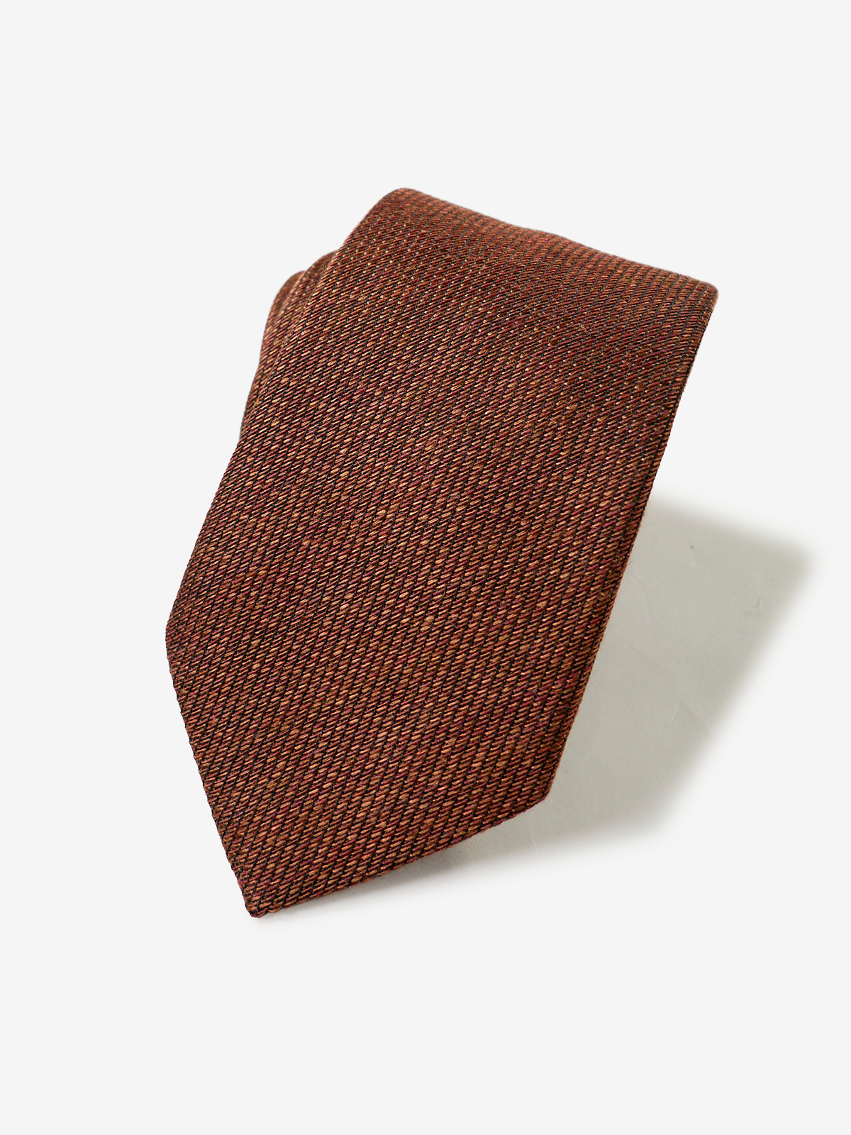 Classico Seta｜Cotton Wool Tie｜オレンジ