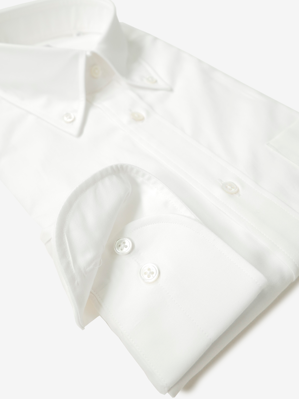 Pinpoint Oxford Slim Fit Shirt｜ホワイト
