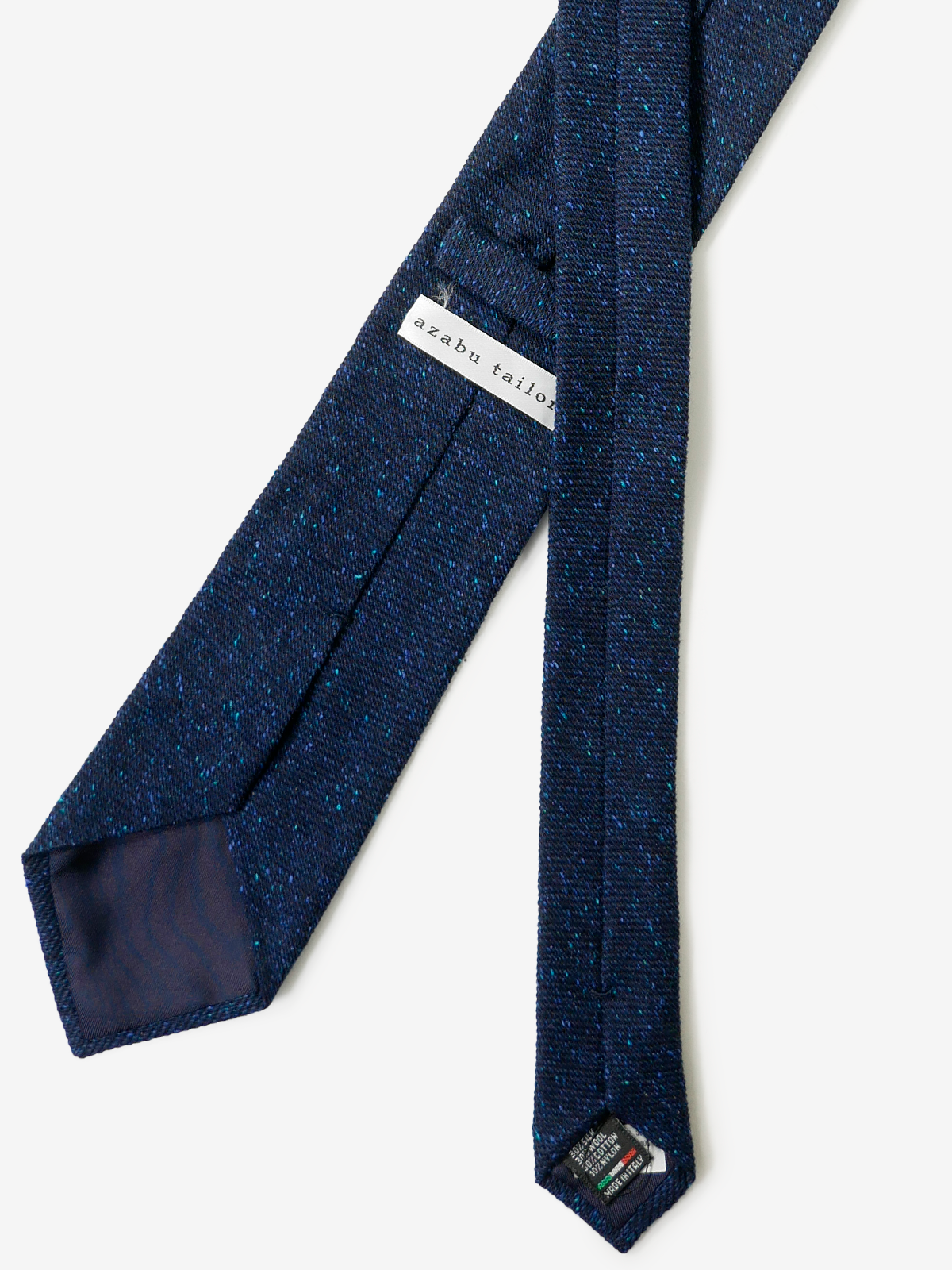 Classico Seta｜Solid Tie｜ネイビー