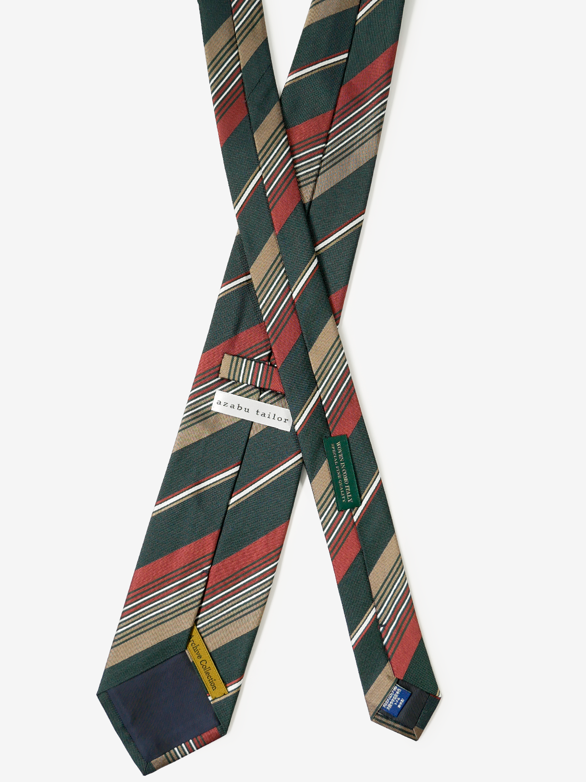 Canepa｜Stripe Tie｜グリーン