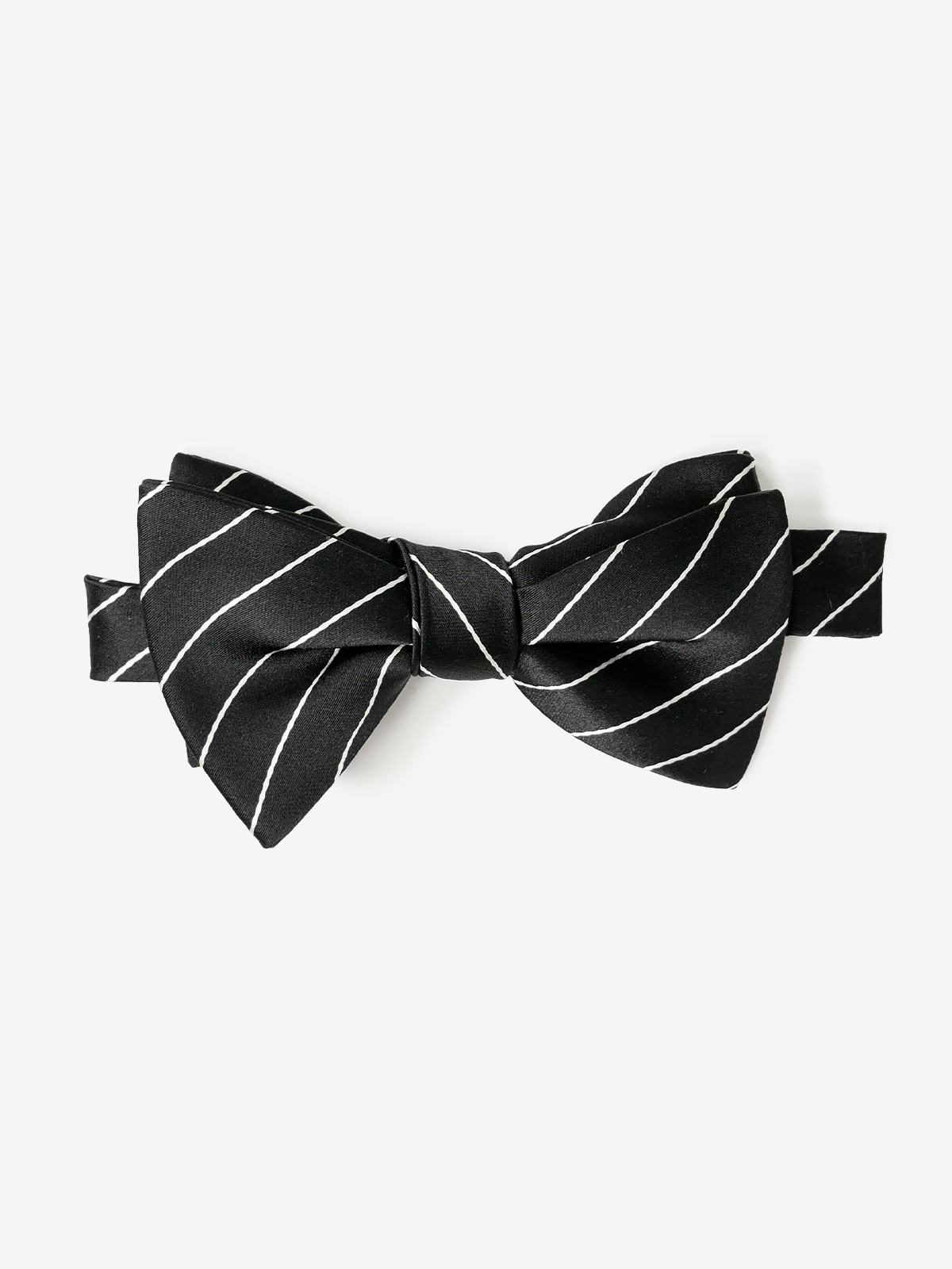 Striped Bow Tie｜ブラック
