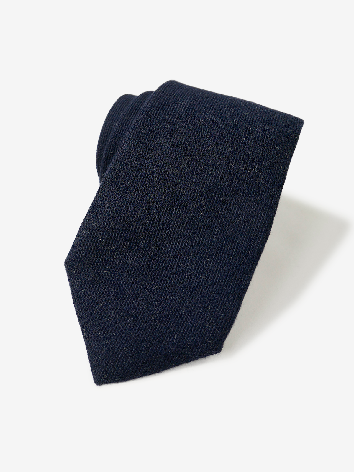 Cashmere Wool Tie｜ネイビー