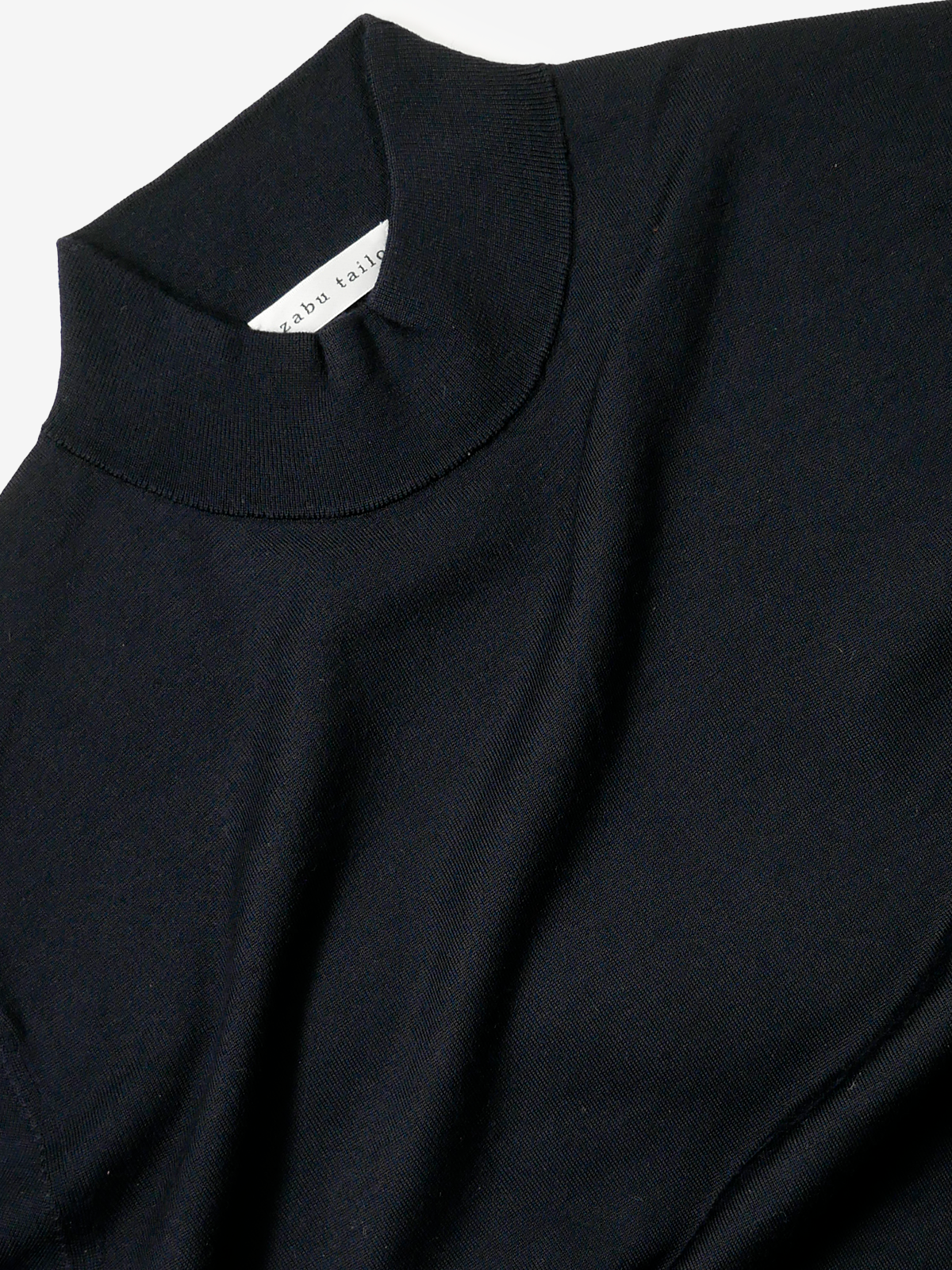 Mock-Neck Sweater｜ネイビー
