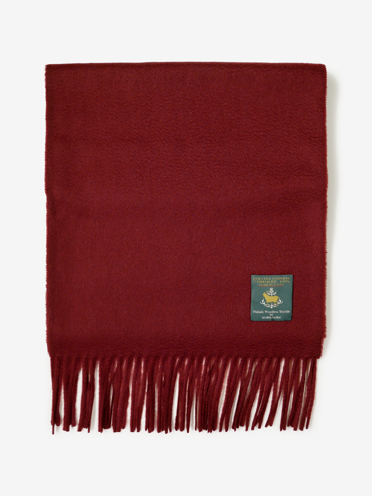Cashmere Scarf｜ボルドー
