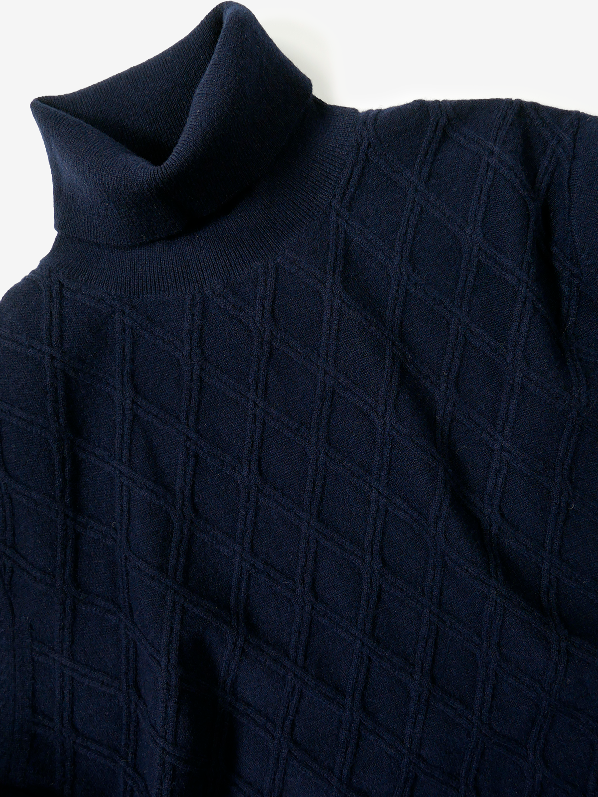 Turtleneck Sweater｜ネイビー