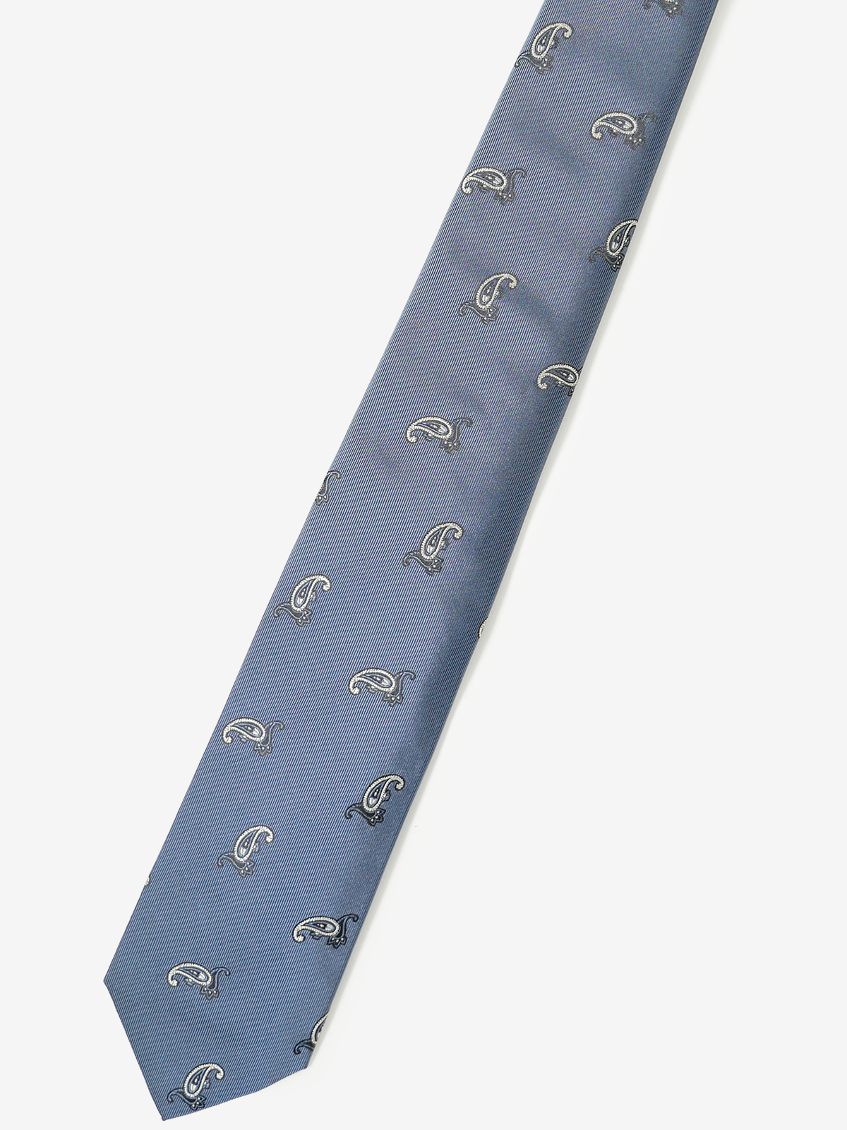 Classico Seta｜Paisley Neat Tie｜ブルー