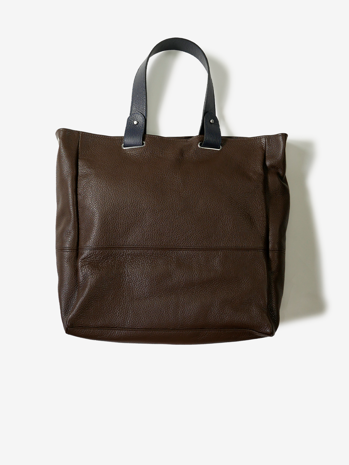 TUSTING｜2WAY Tote Bag Grain Leater｜ブラウン