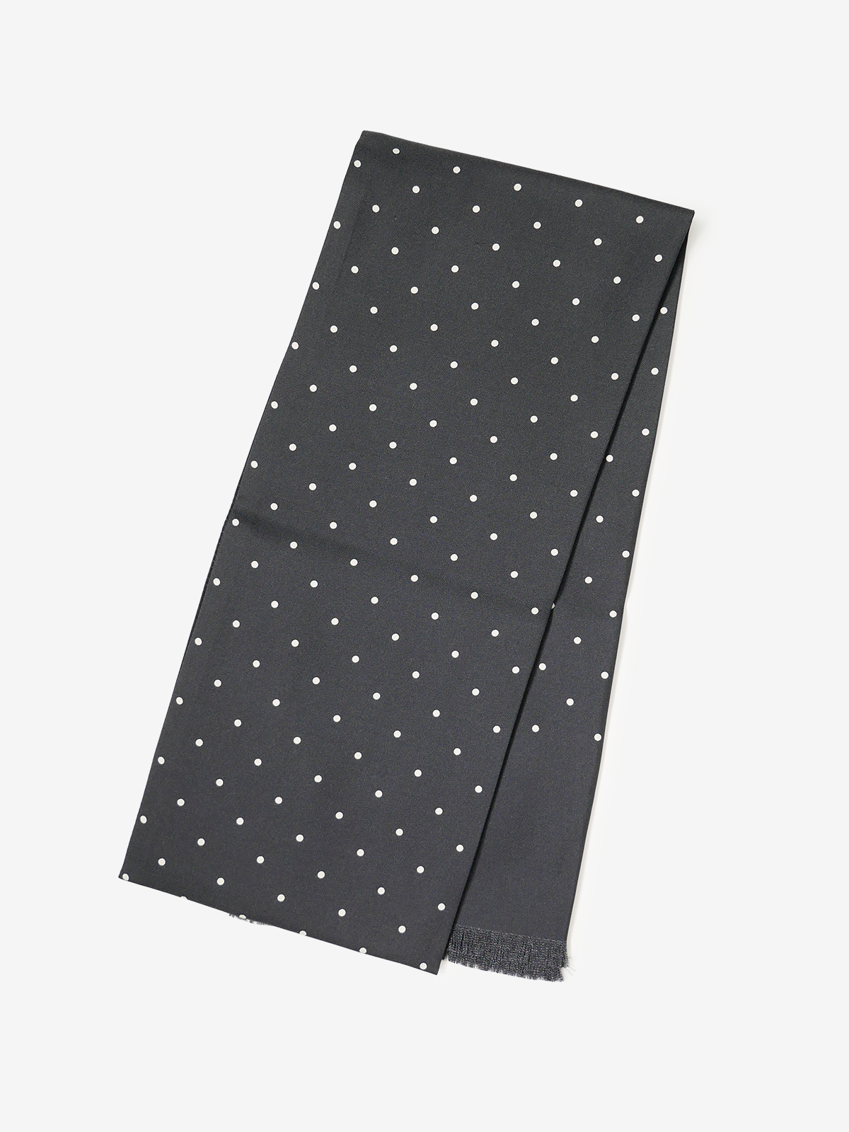 Mantero｜Polka Dot Stole｜ブラック