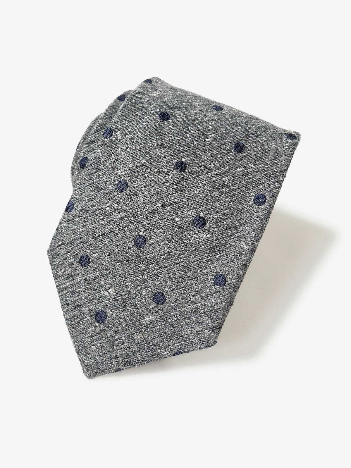 Fermo Fossati｜Polka Dot Tie｜ネイビー