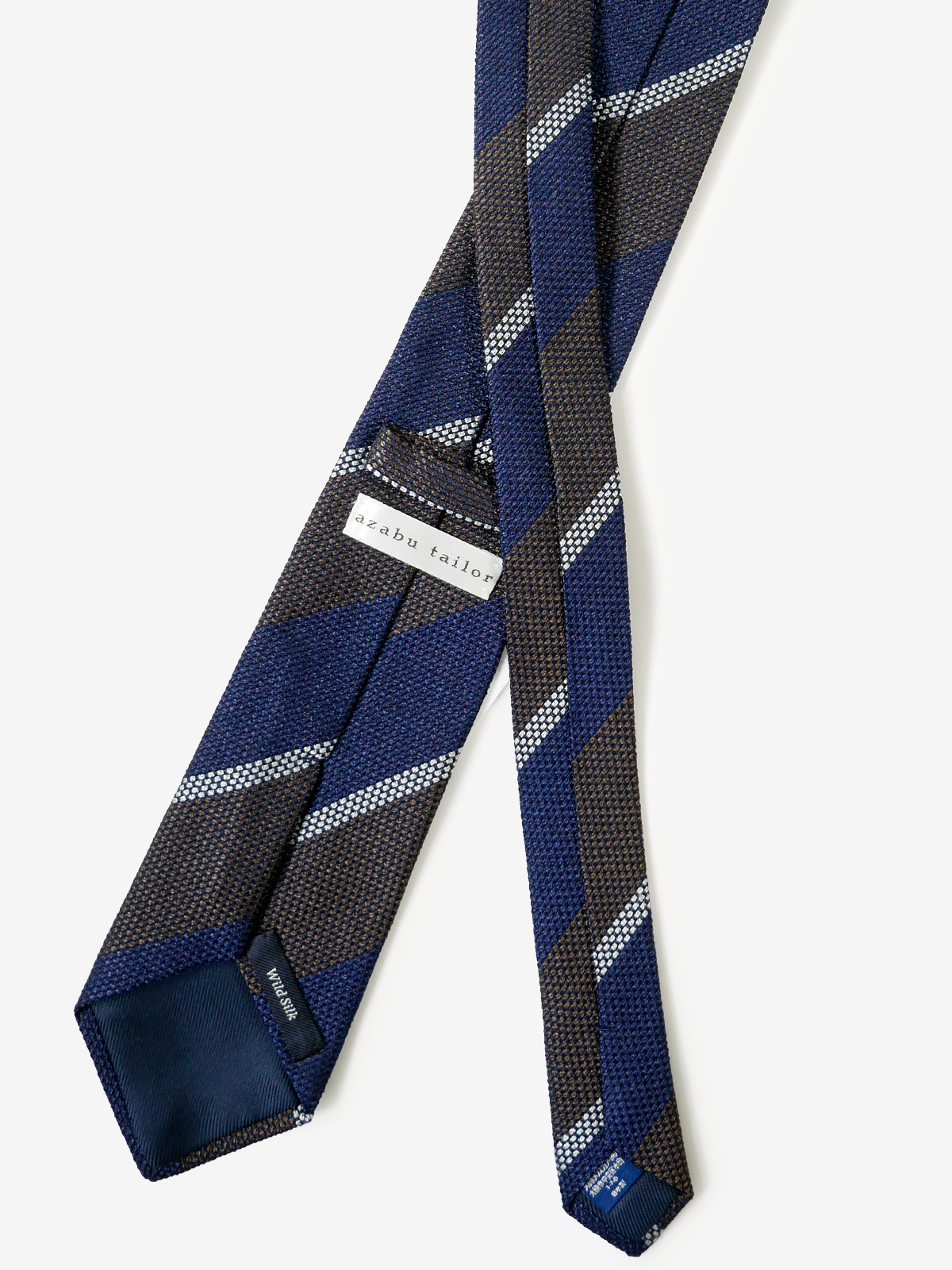 Stripe Tie｜ブラウン