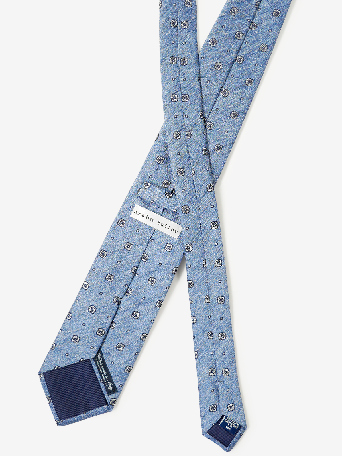 Classico Seta｜Neat Tie｜ブルー
