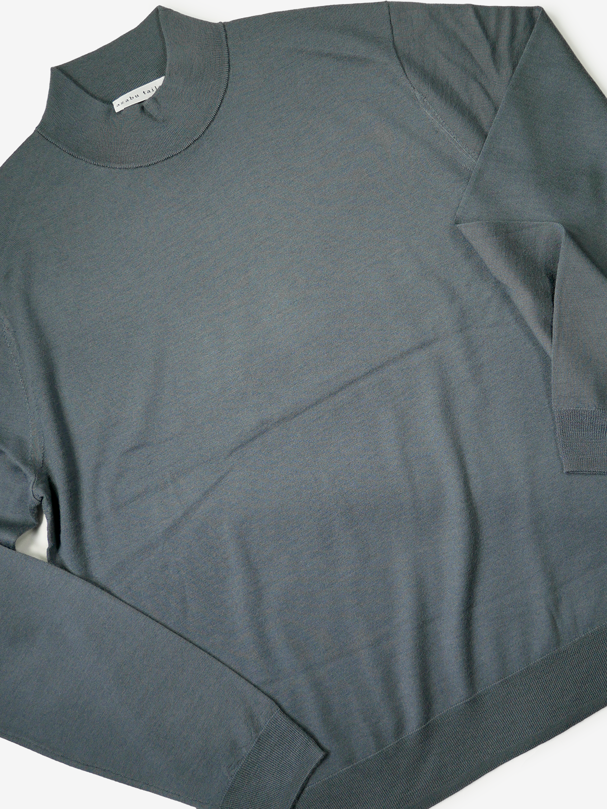 Mock-Neck Sweater｜グレー