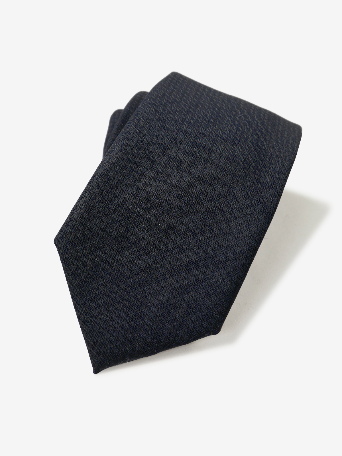 World Traveler Wool Tie｜ネイビー