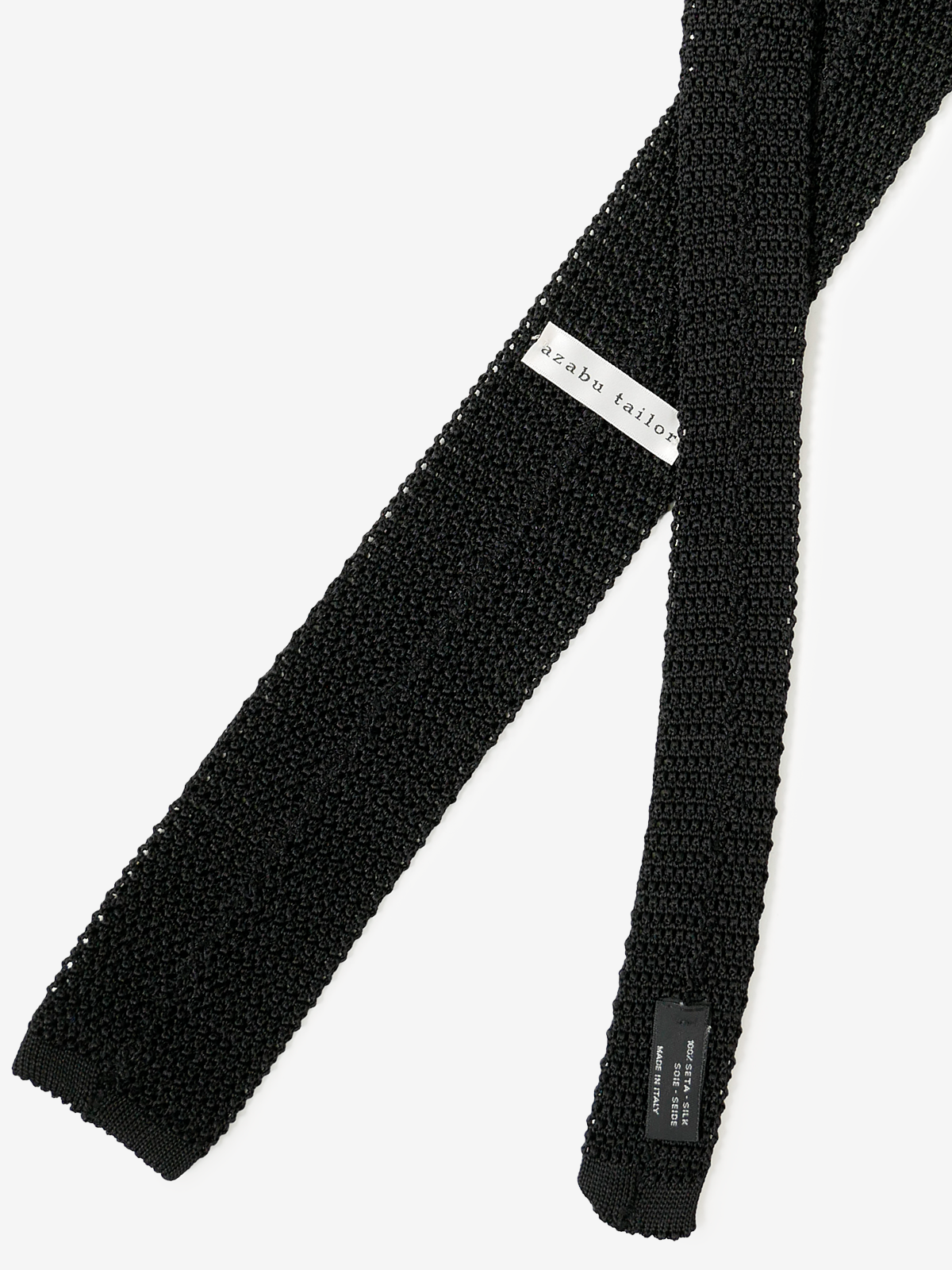 Knitted Tie｜ブラック
