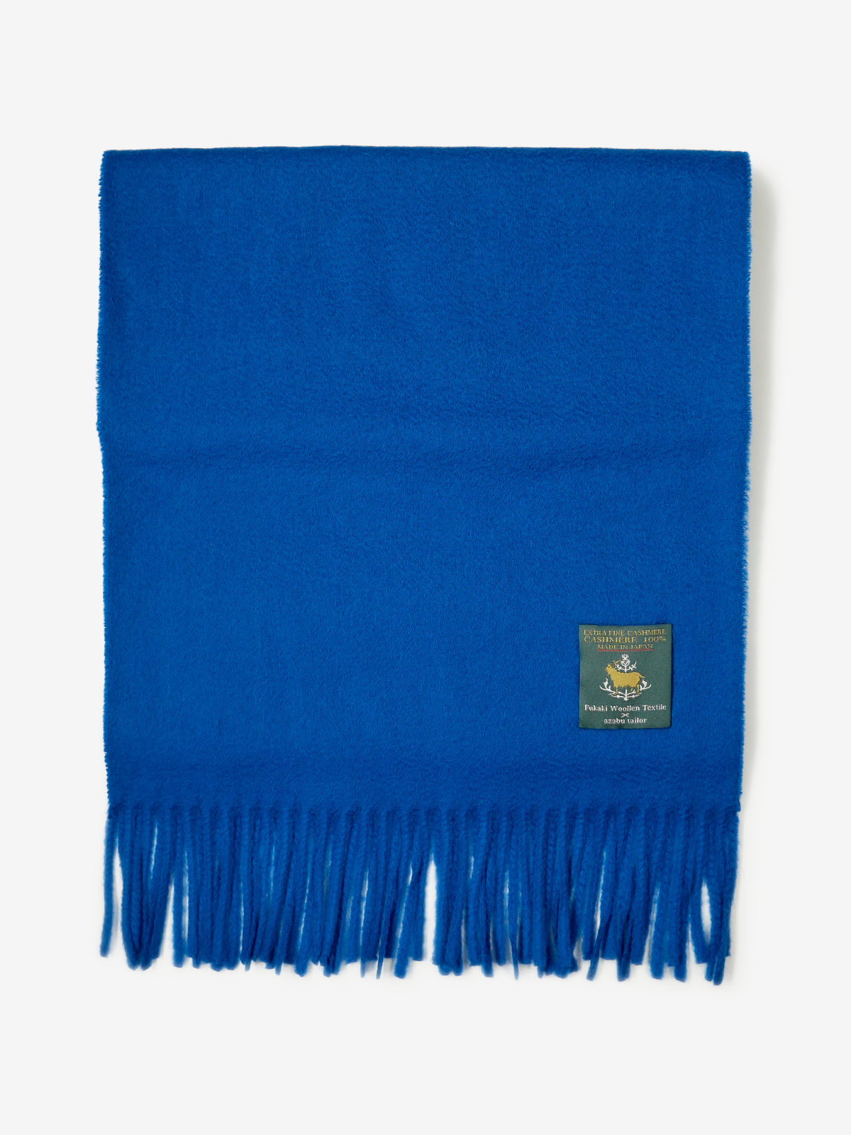 Cashmere Scarf｜ブルー