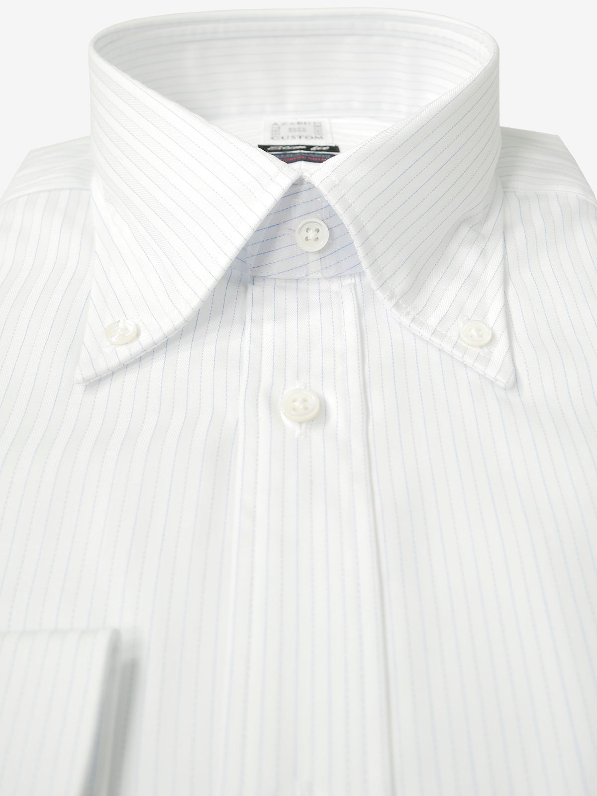 Striped Slim Fit Shirt｜ブルー