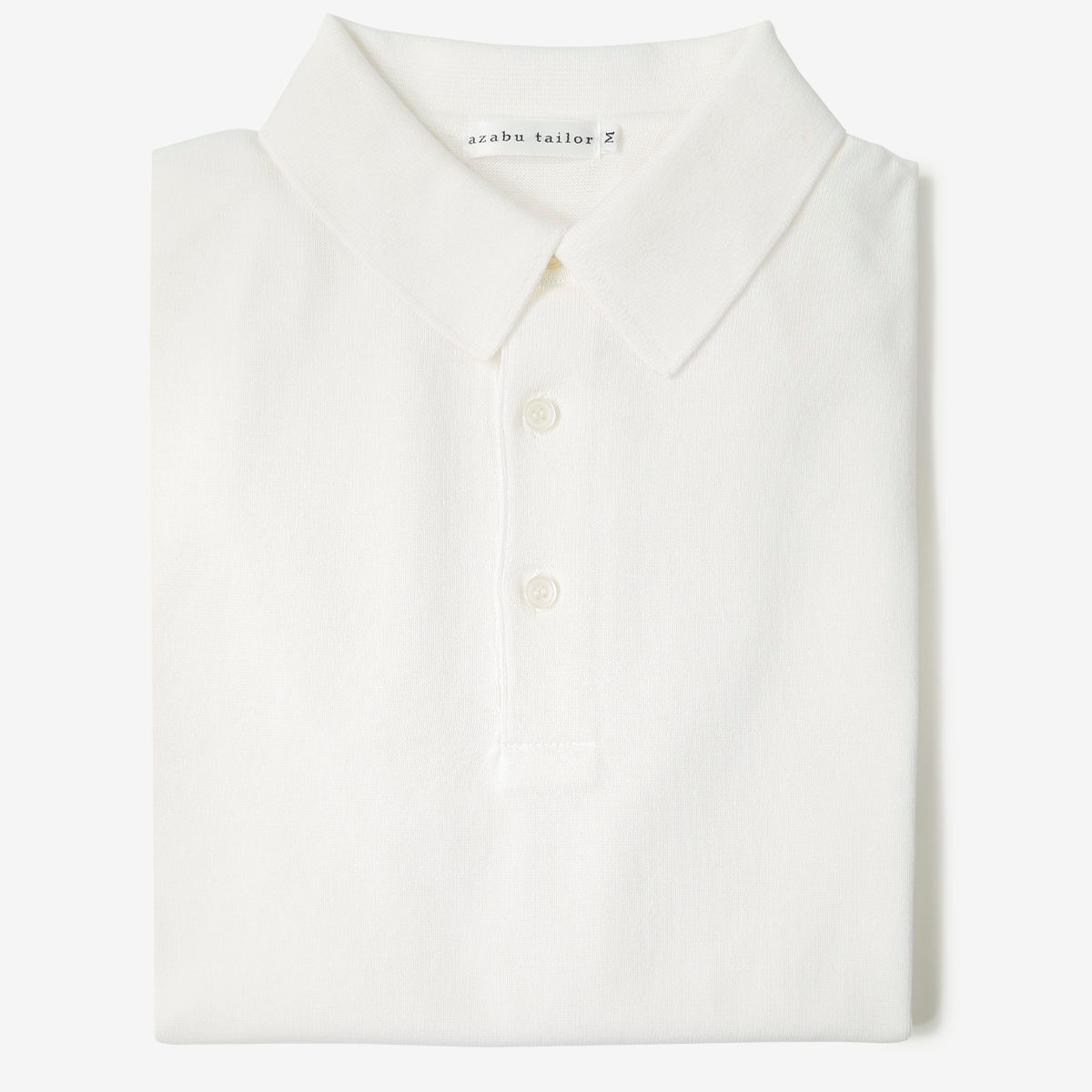 Cotton Polo Shirt｜ホワイト