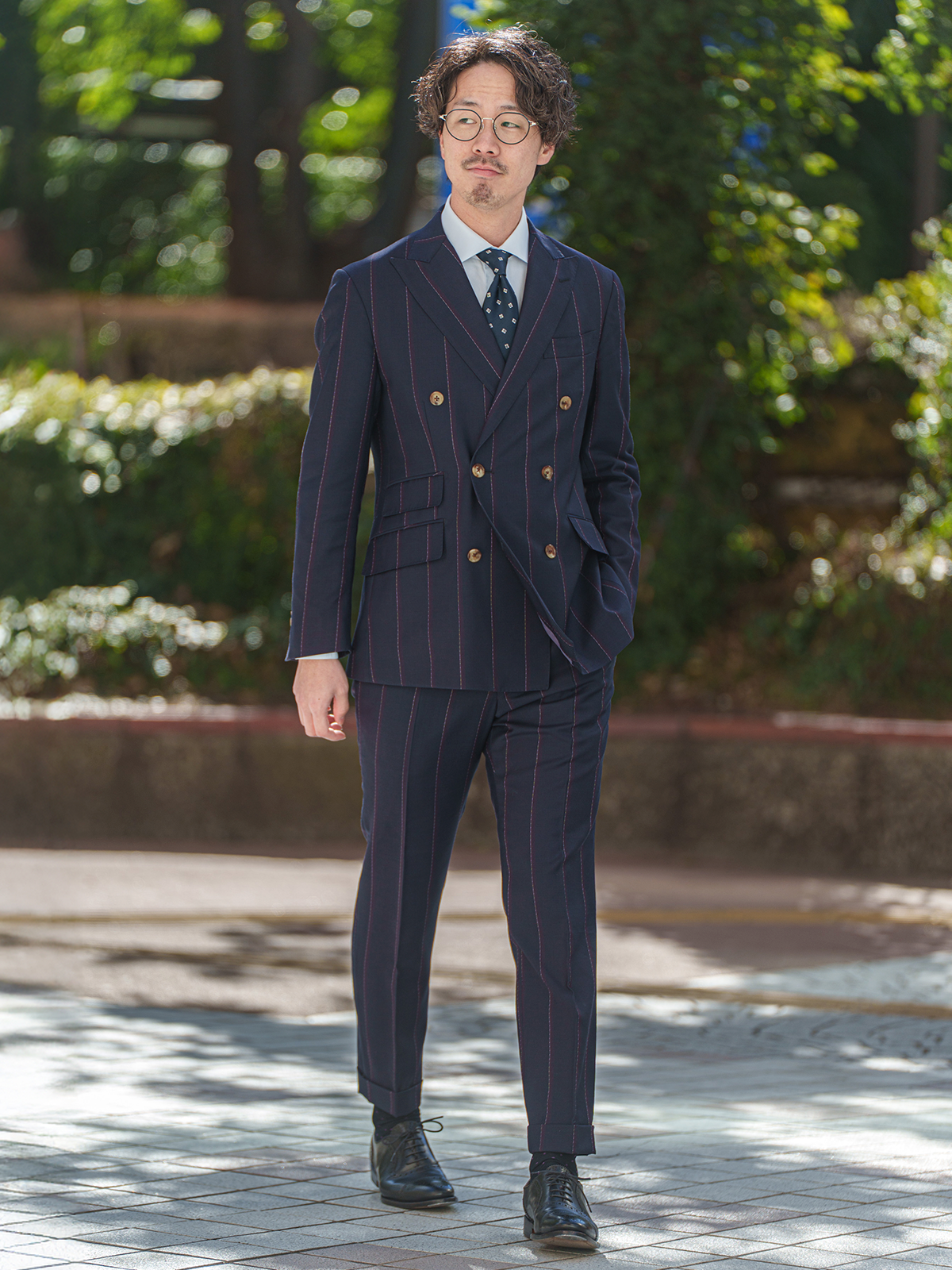 Square Neat Tie｜ネイビー