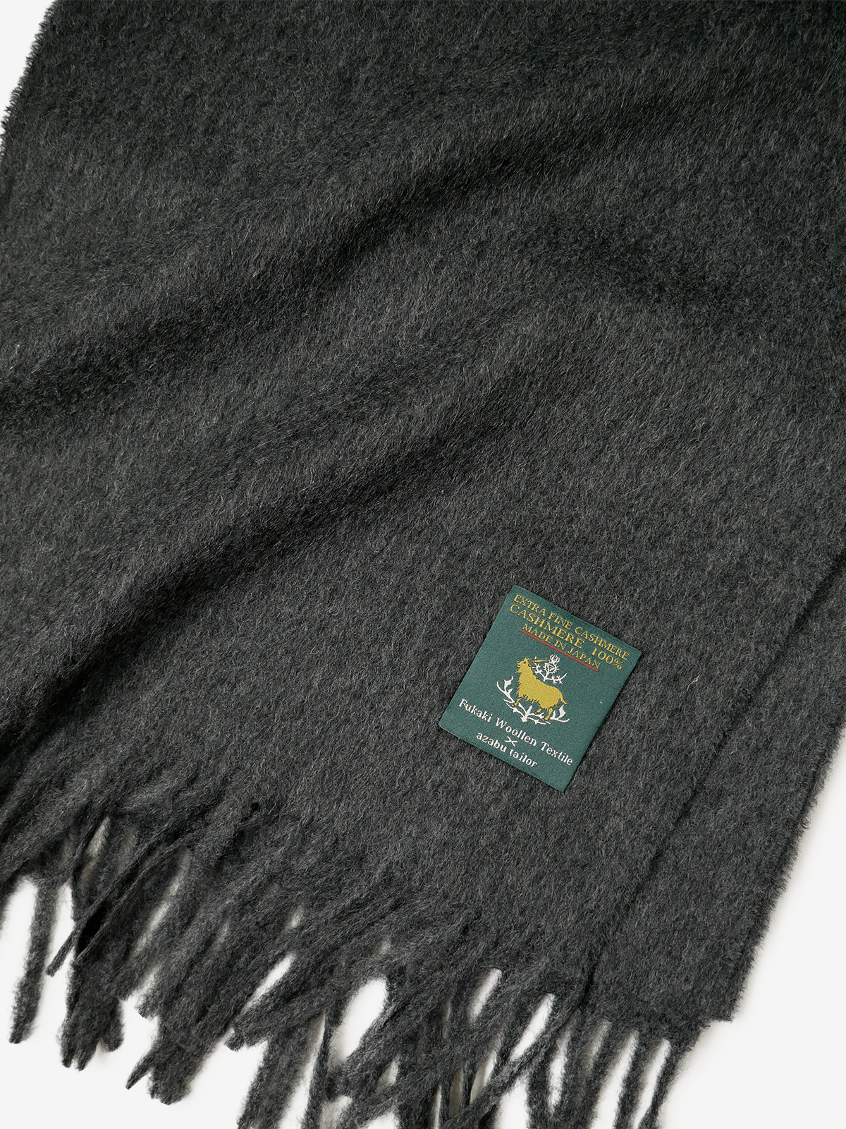 Cashmere Scarf｜チャコールグレー