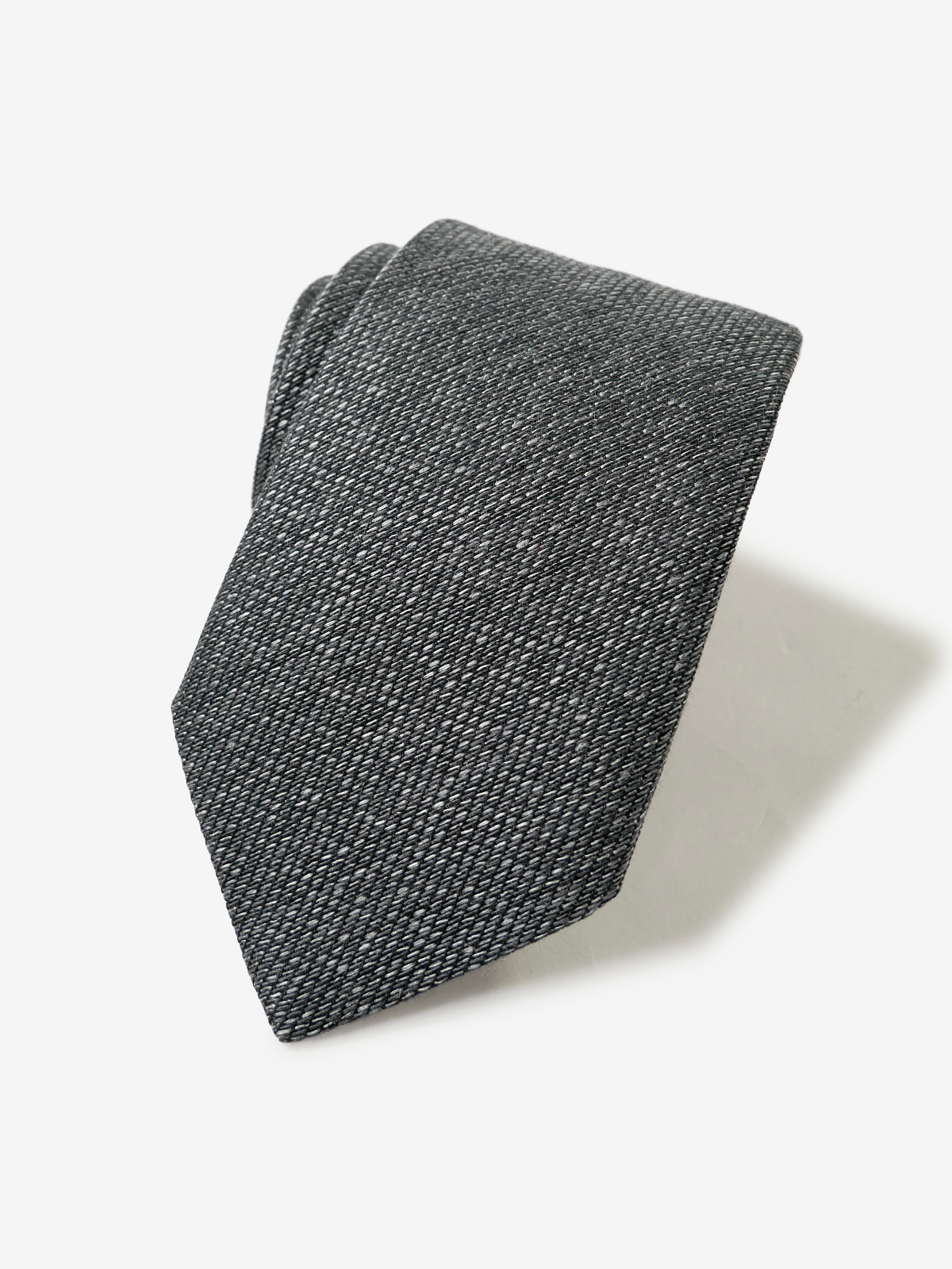 Classico Seta｜Cotton Wool Tie｜グレー