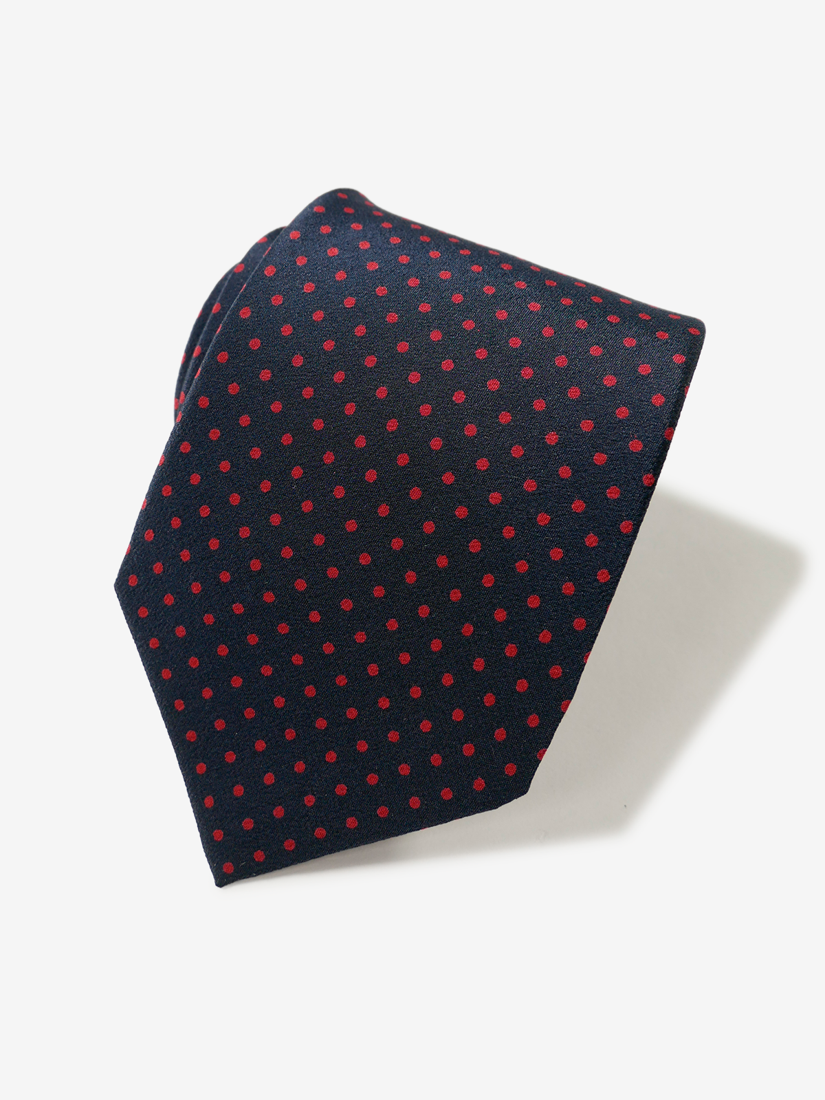 Dots Neat Tie｜ネイビー