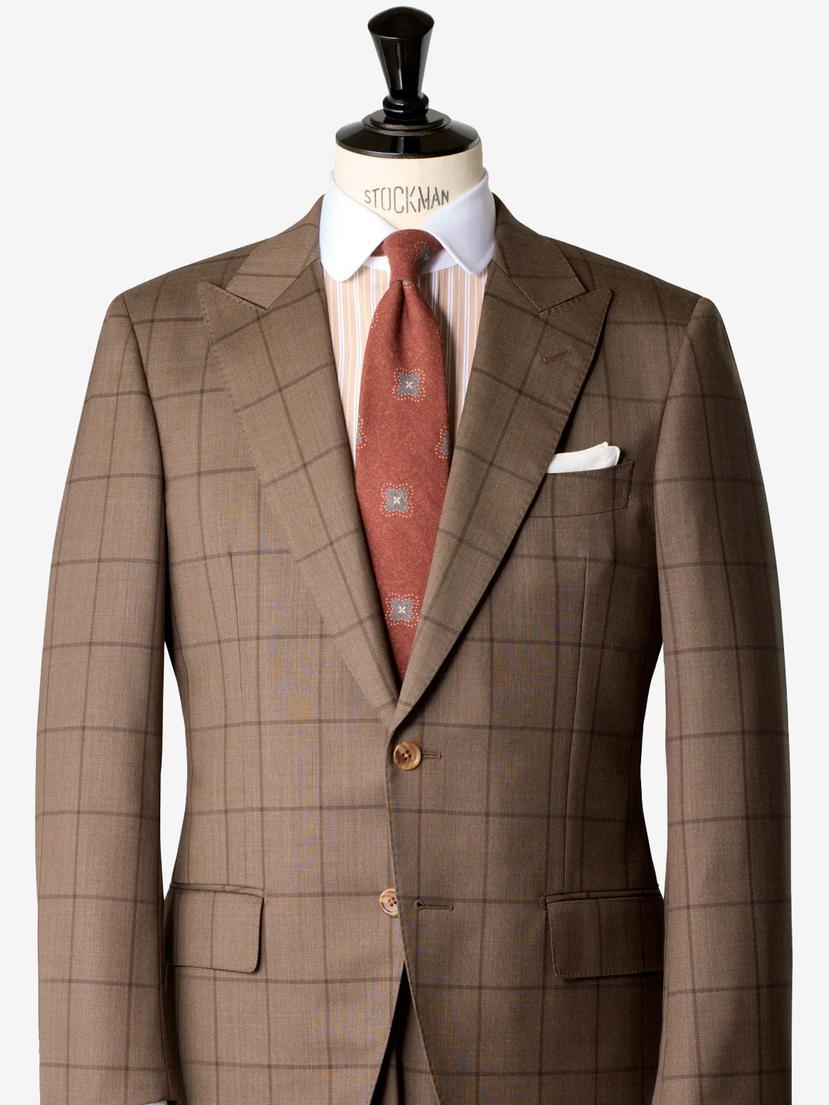 MIAN ｜Wool Tie｜テラコッタ