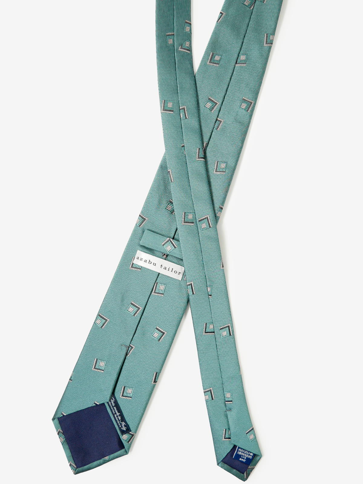Classico Seta｜Neat Tie｜グリーン
