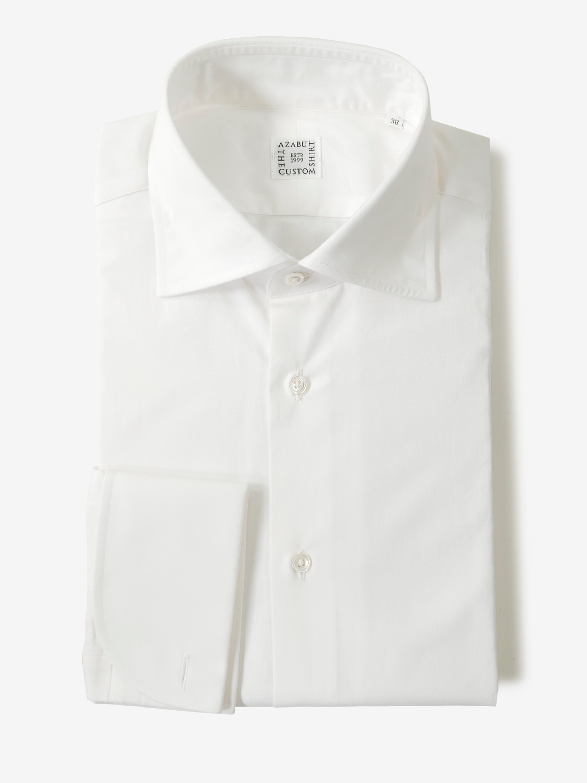 French Cuff Classic Fit Broadcloth Shirt｜ホワイト