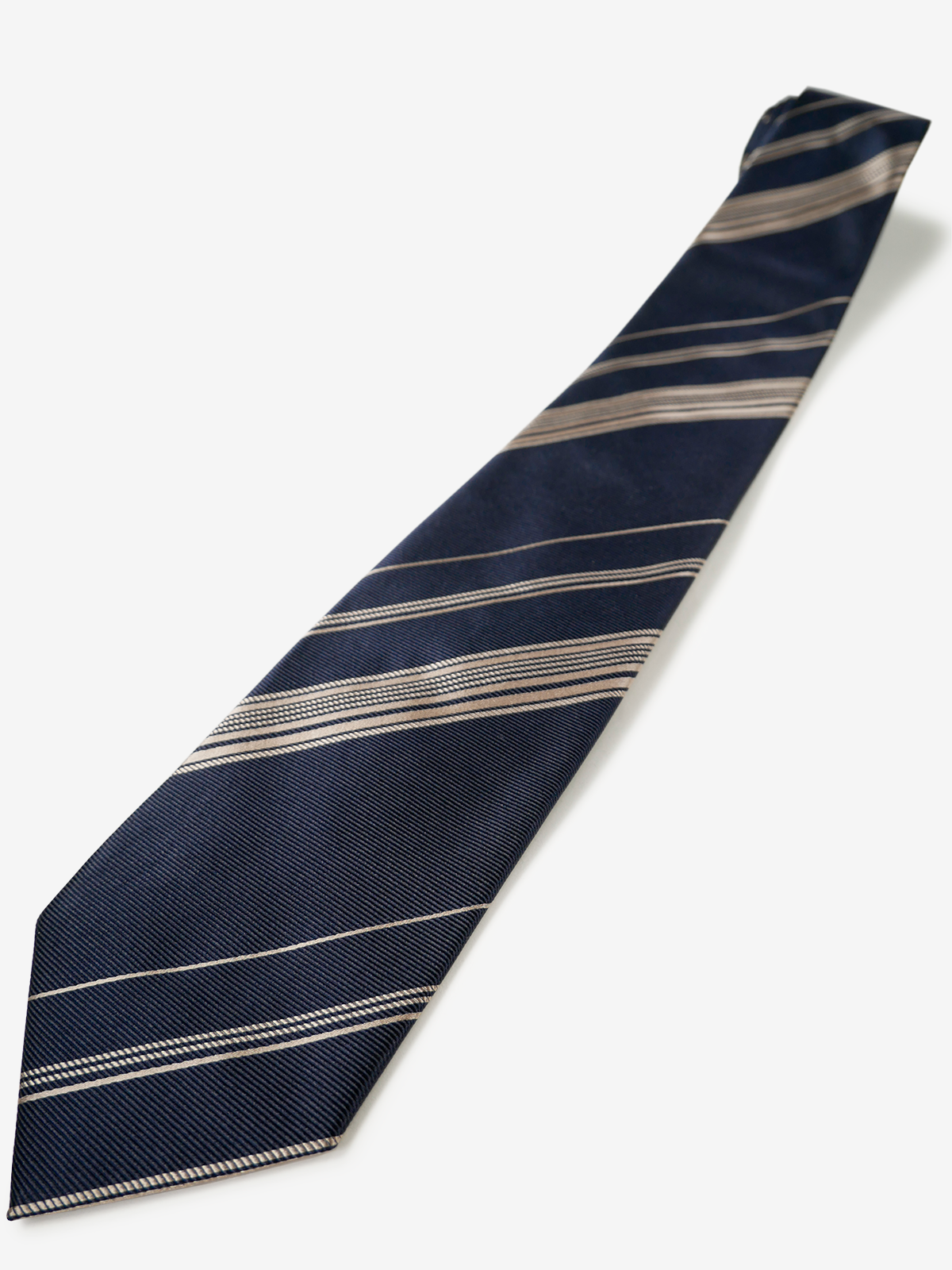 Canepa｜Stripe Tie｜ベージュ