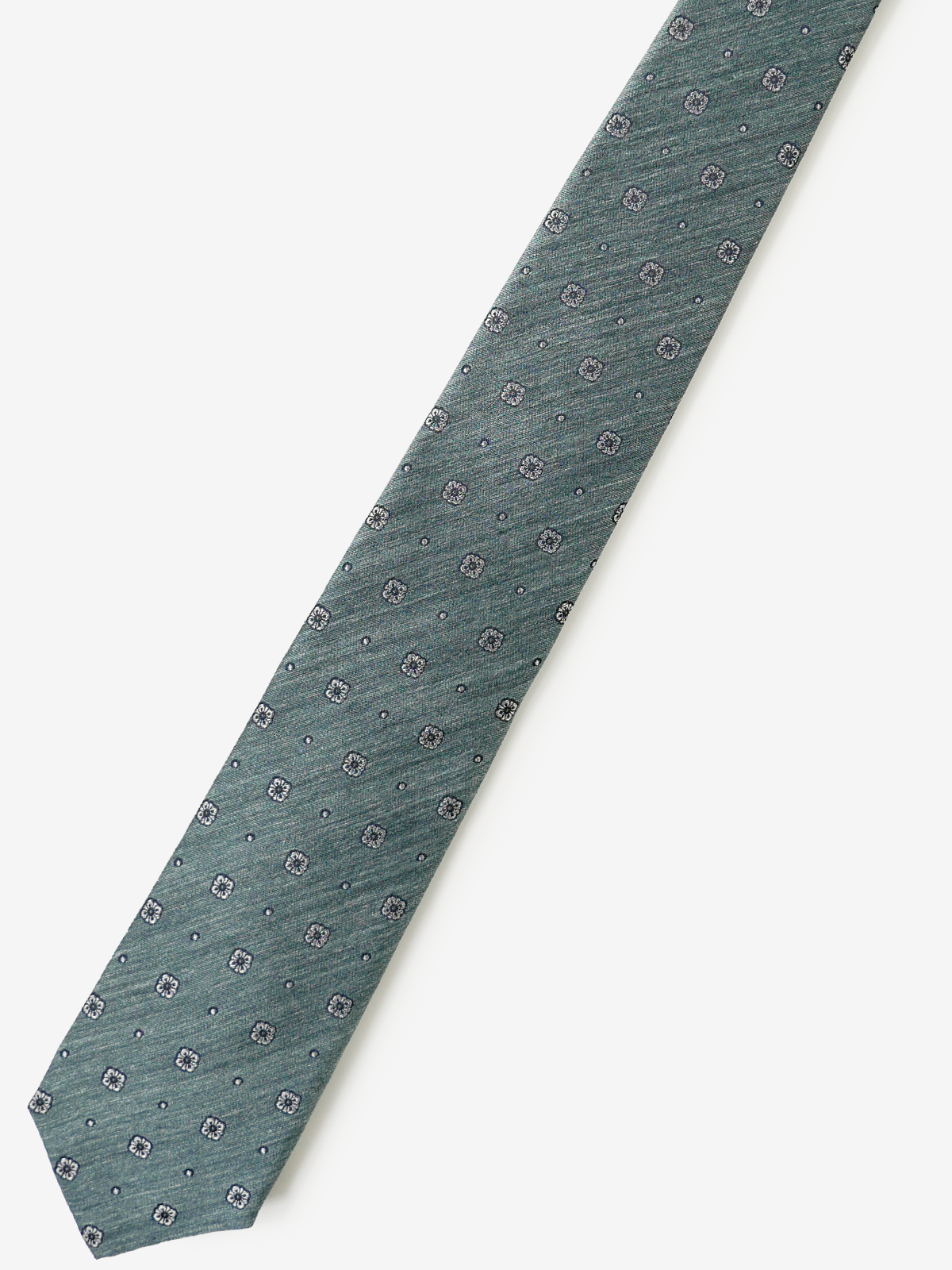Classico Seta｜Neat Tie｜グリーン