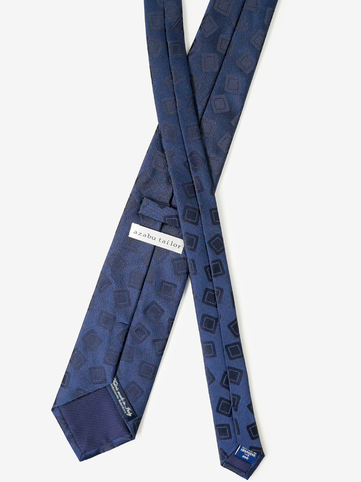 Fabric made in ITALY×麻布テーラーネーム