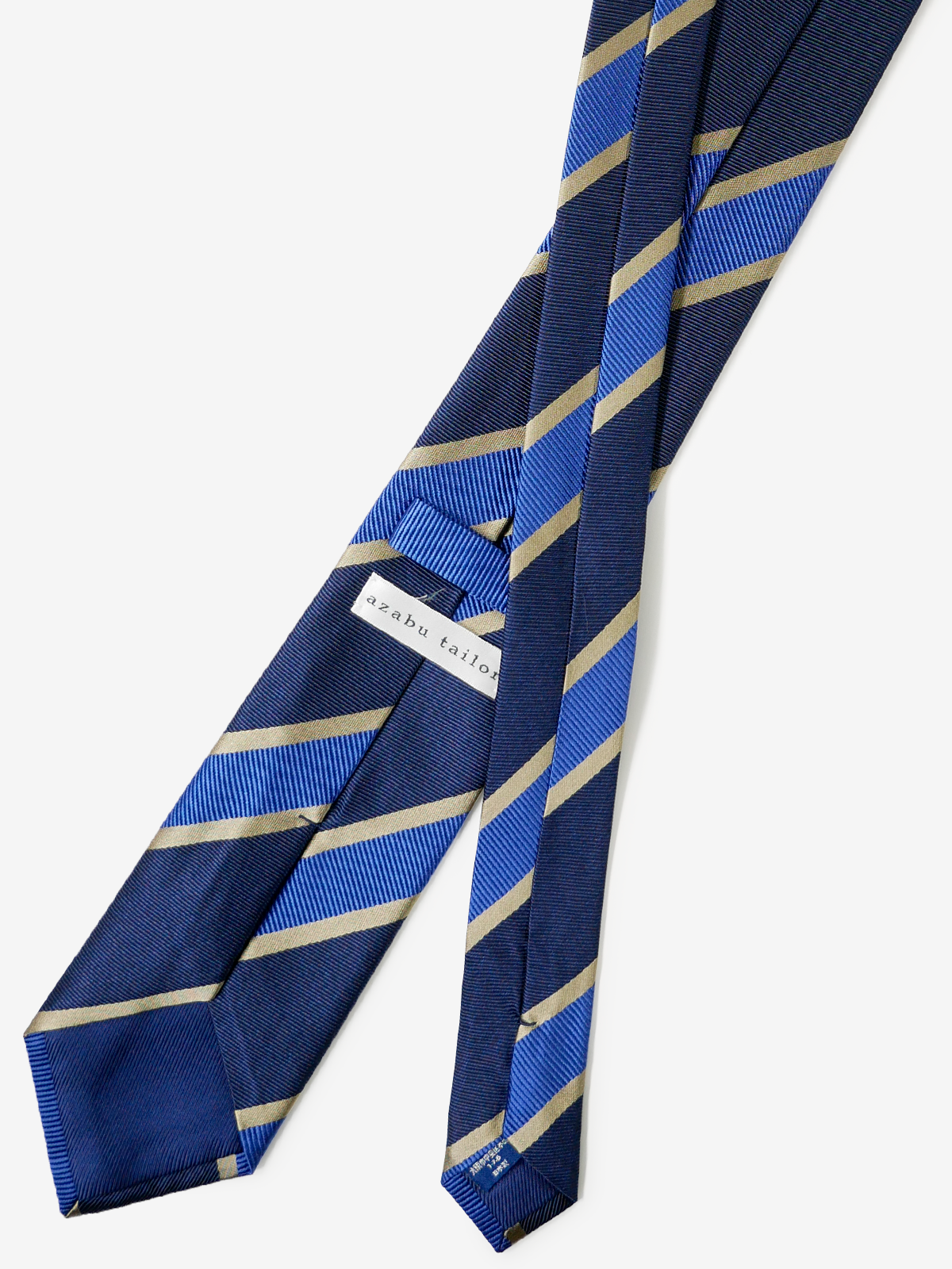 Striped Necktie｜ブルー